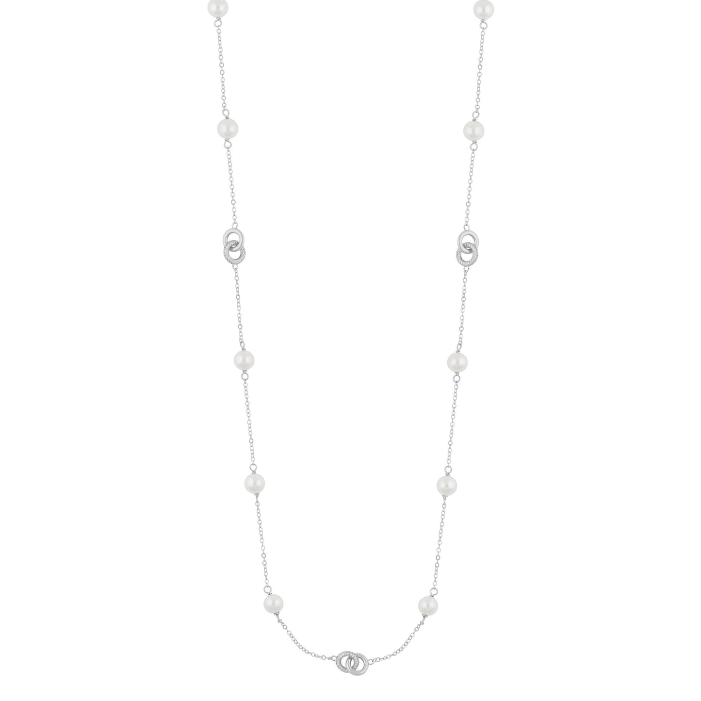 Sno Of Sweden Province Silver Necklace - 1239 - 0400