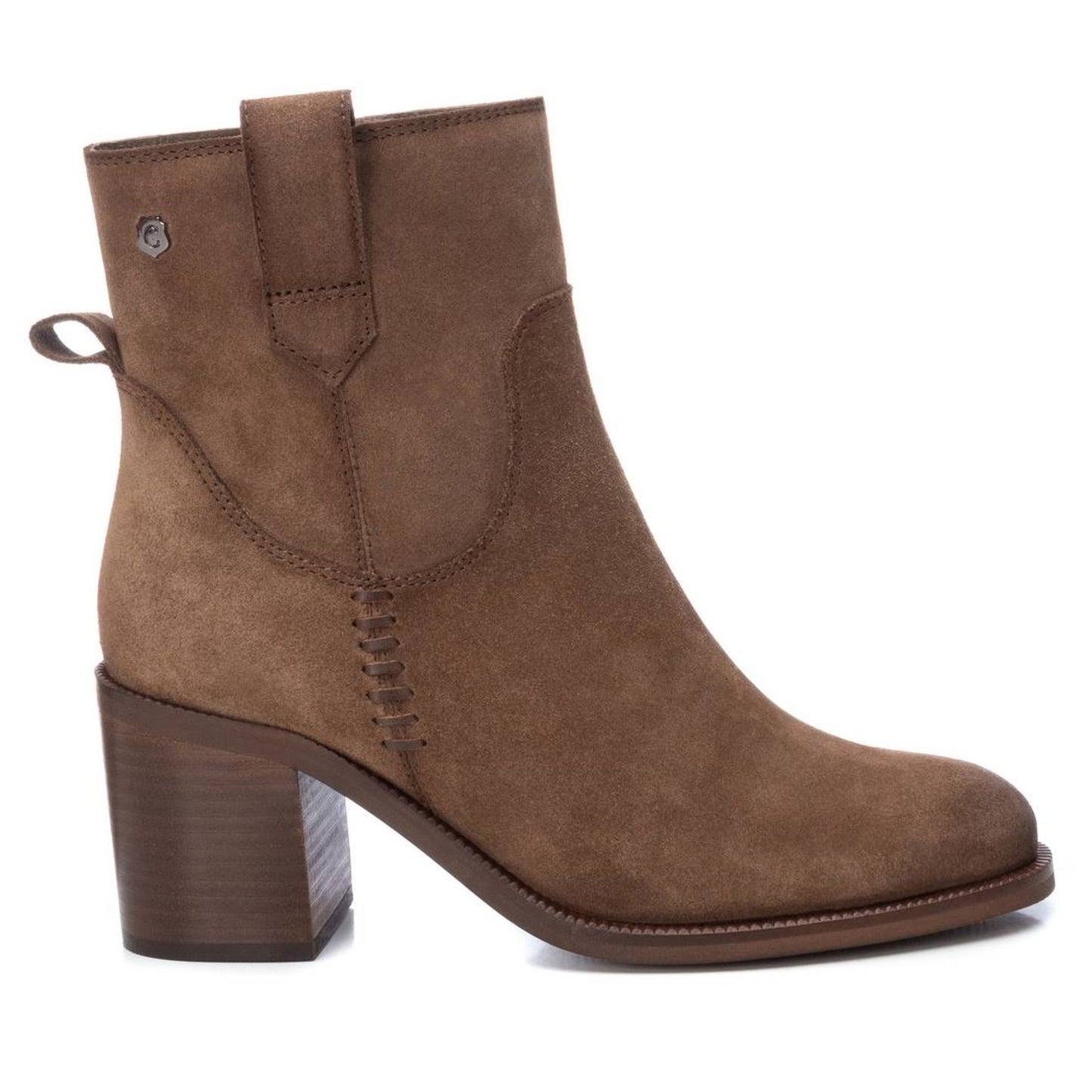 Carmela Taupe Calf Boot - 160060