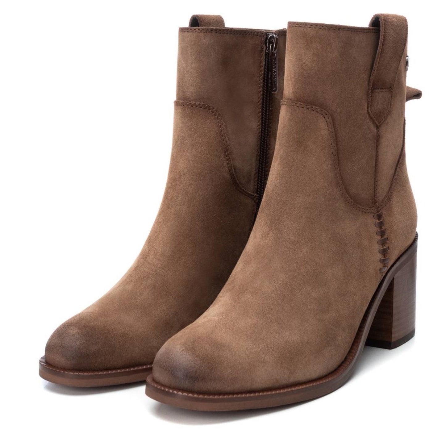 Carmela Taupe Calf Boot - 160060