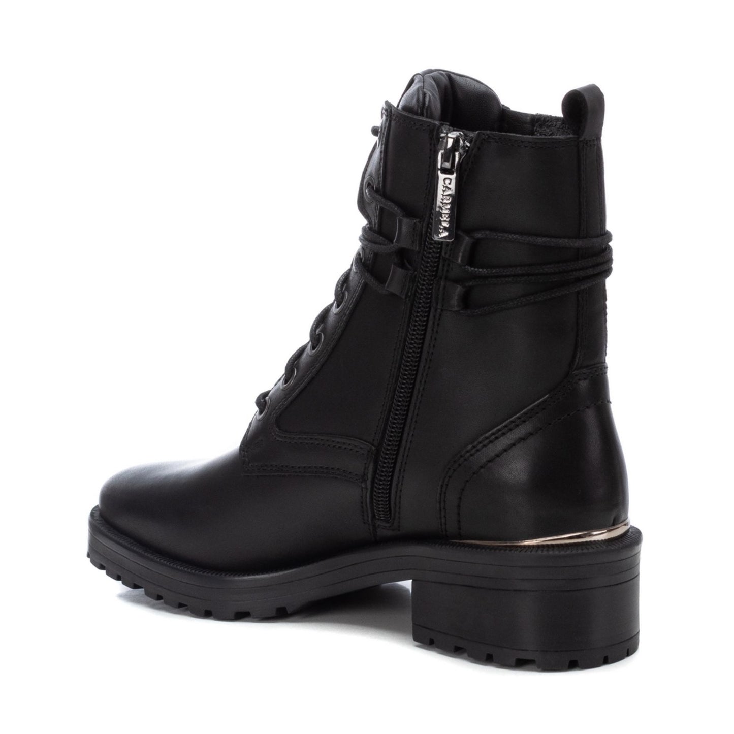 Carmela Black Leather Boot - 160270