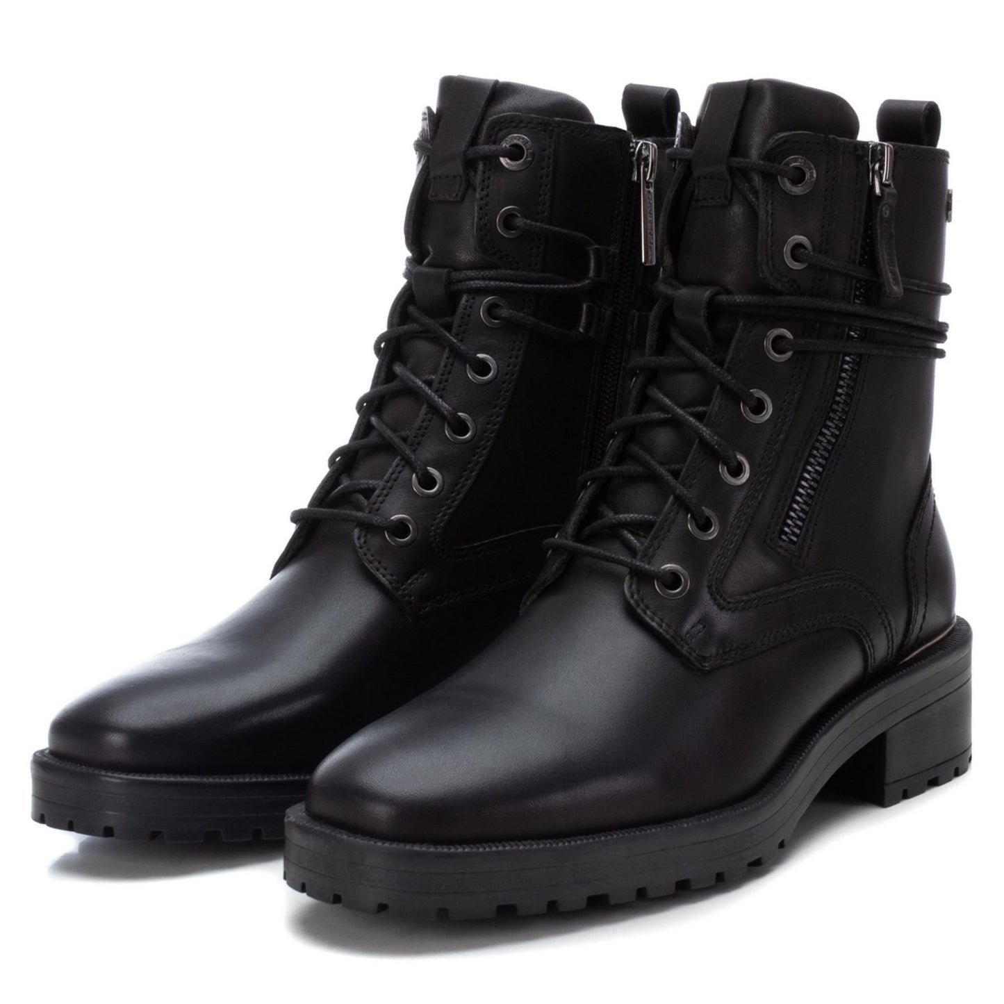 Carmela Black Leather Boot - 160270
