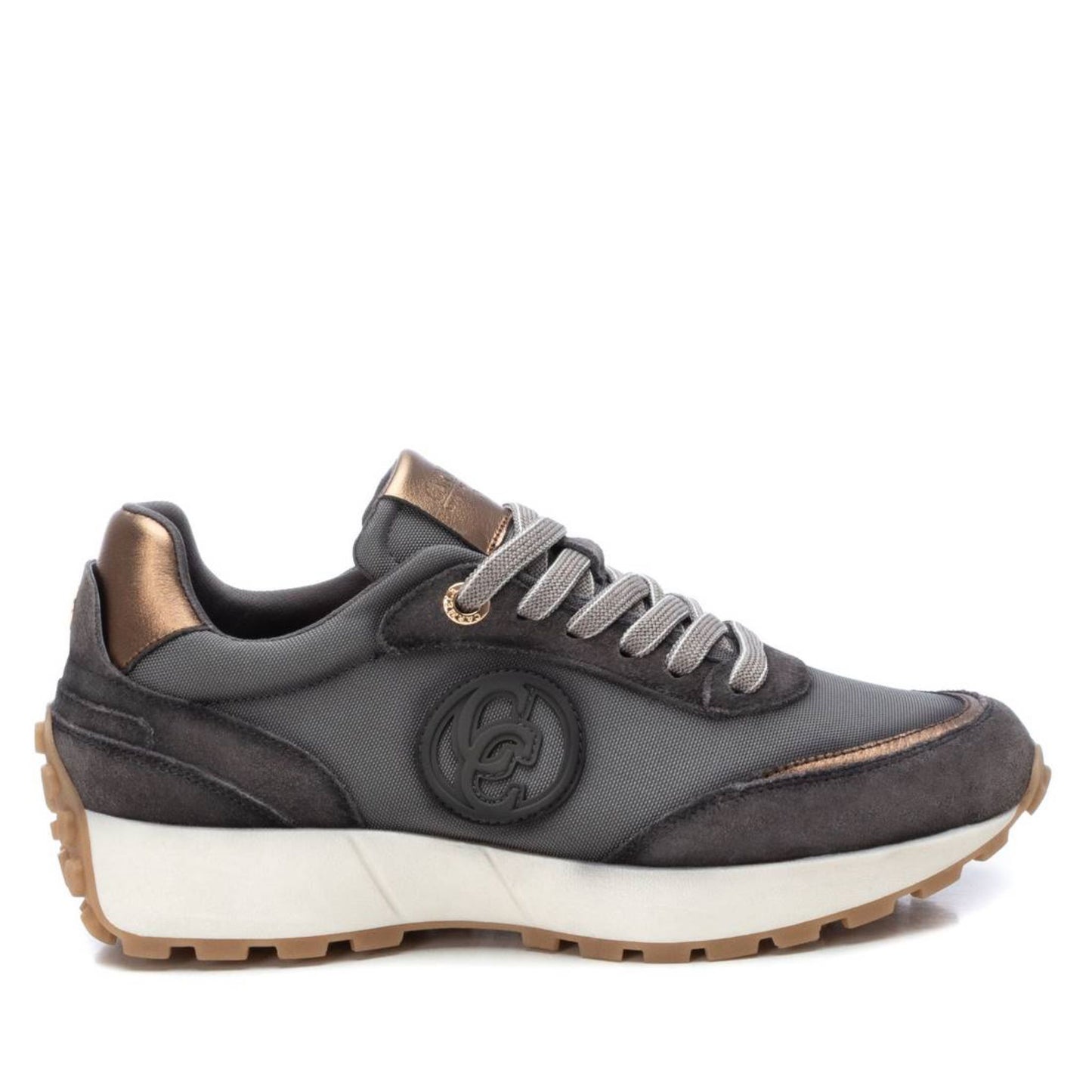 Carmela Grey Suede Trainers - 161174