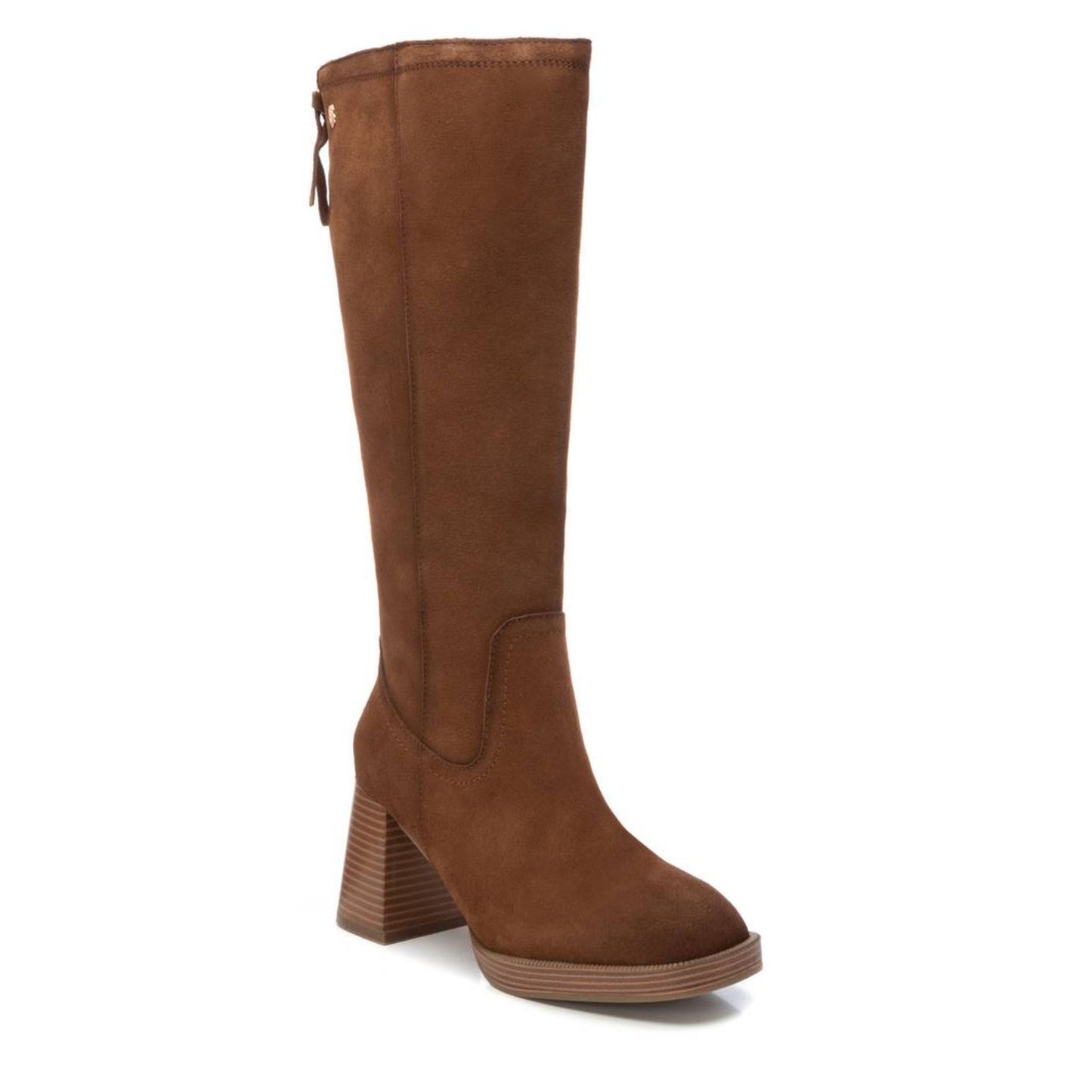 Carmela Camel Suede Long Boot - 161217
