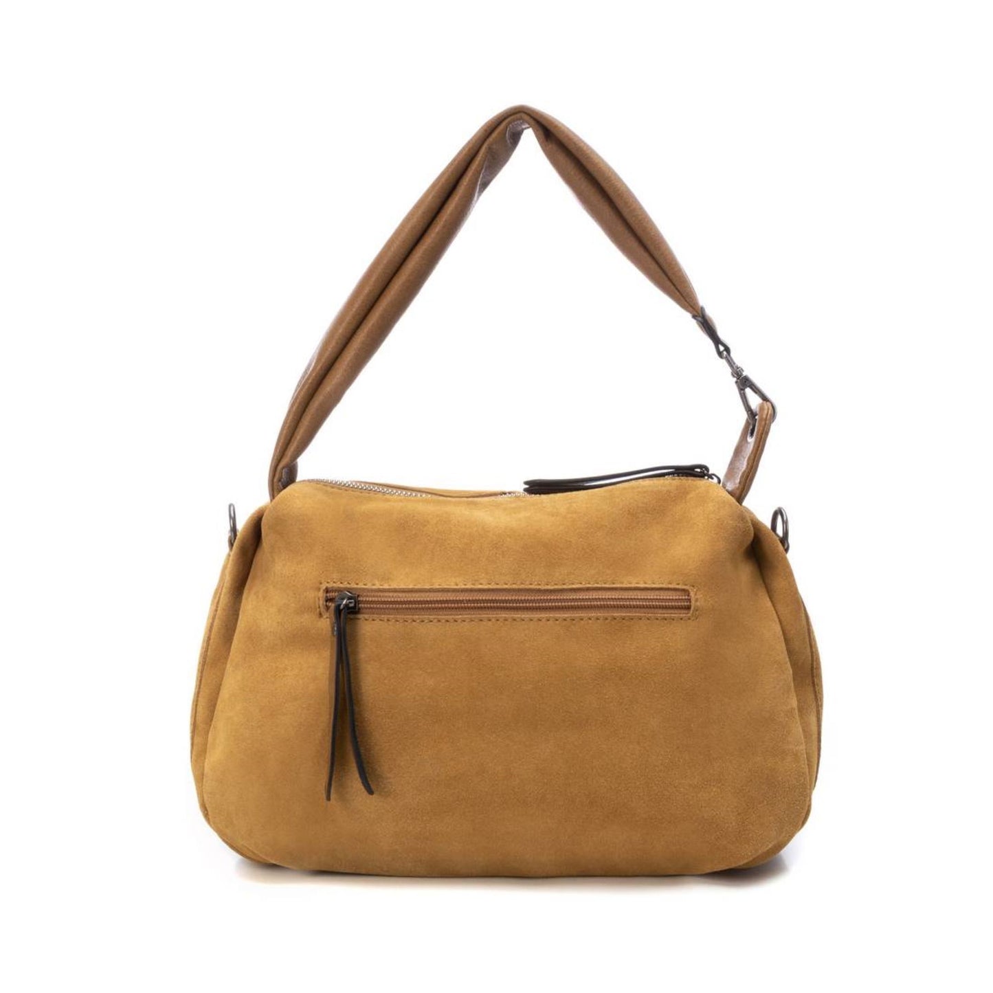 Carmela Mustard Suede/Leather Bag - 186007