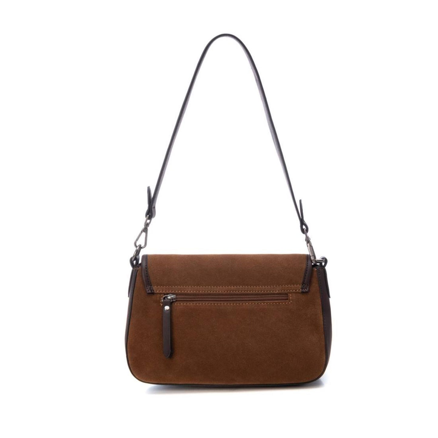 Carmela Camel Suede Bag - 186027