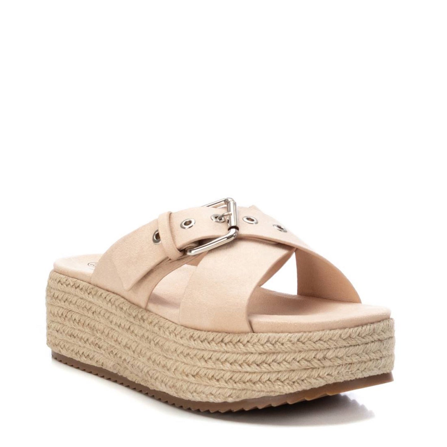 XTI Beige Wedge Slider - 43961