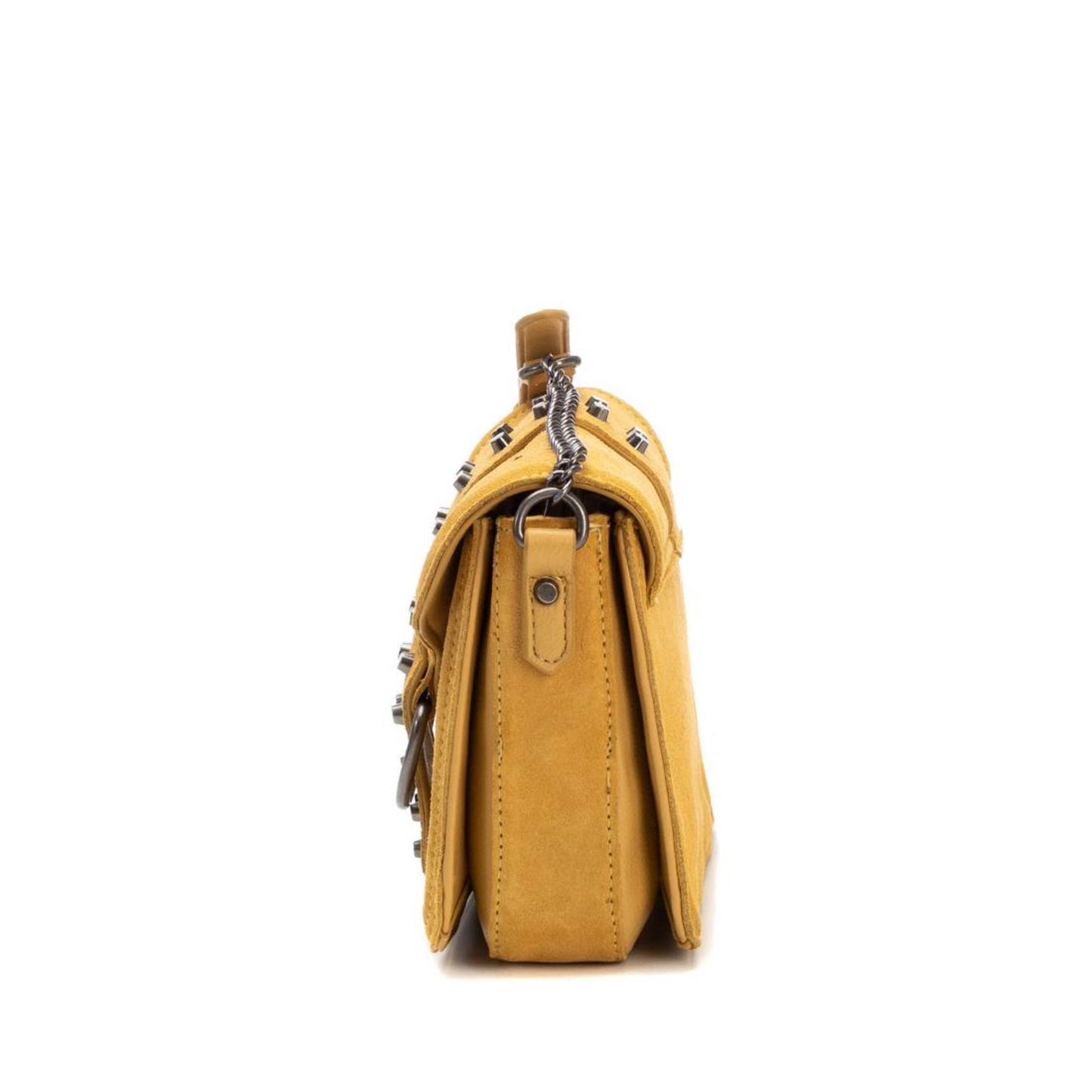 Carmela Yellow Suede Bag - 86680
