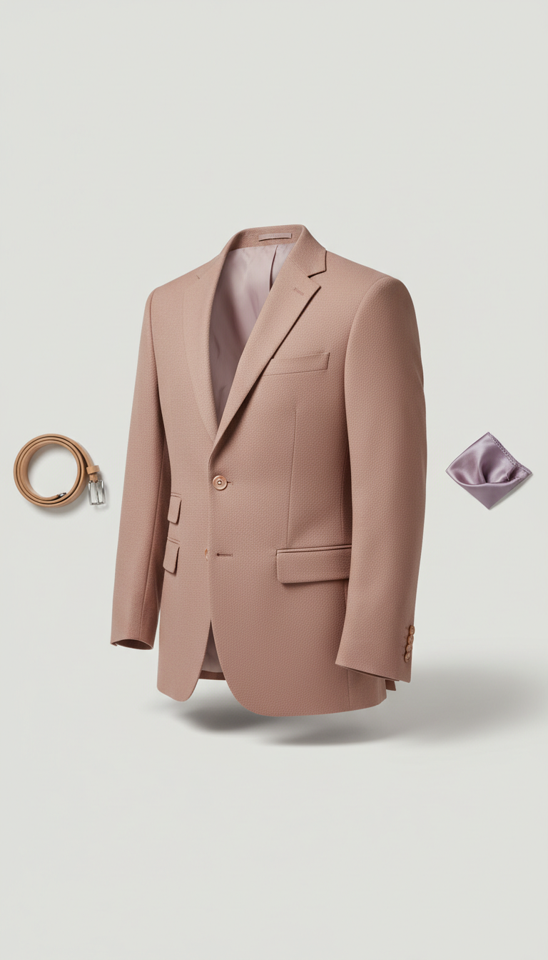 Tailored Clay Rose Blazer