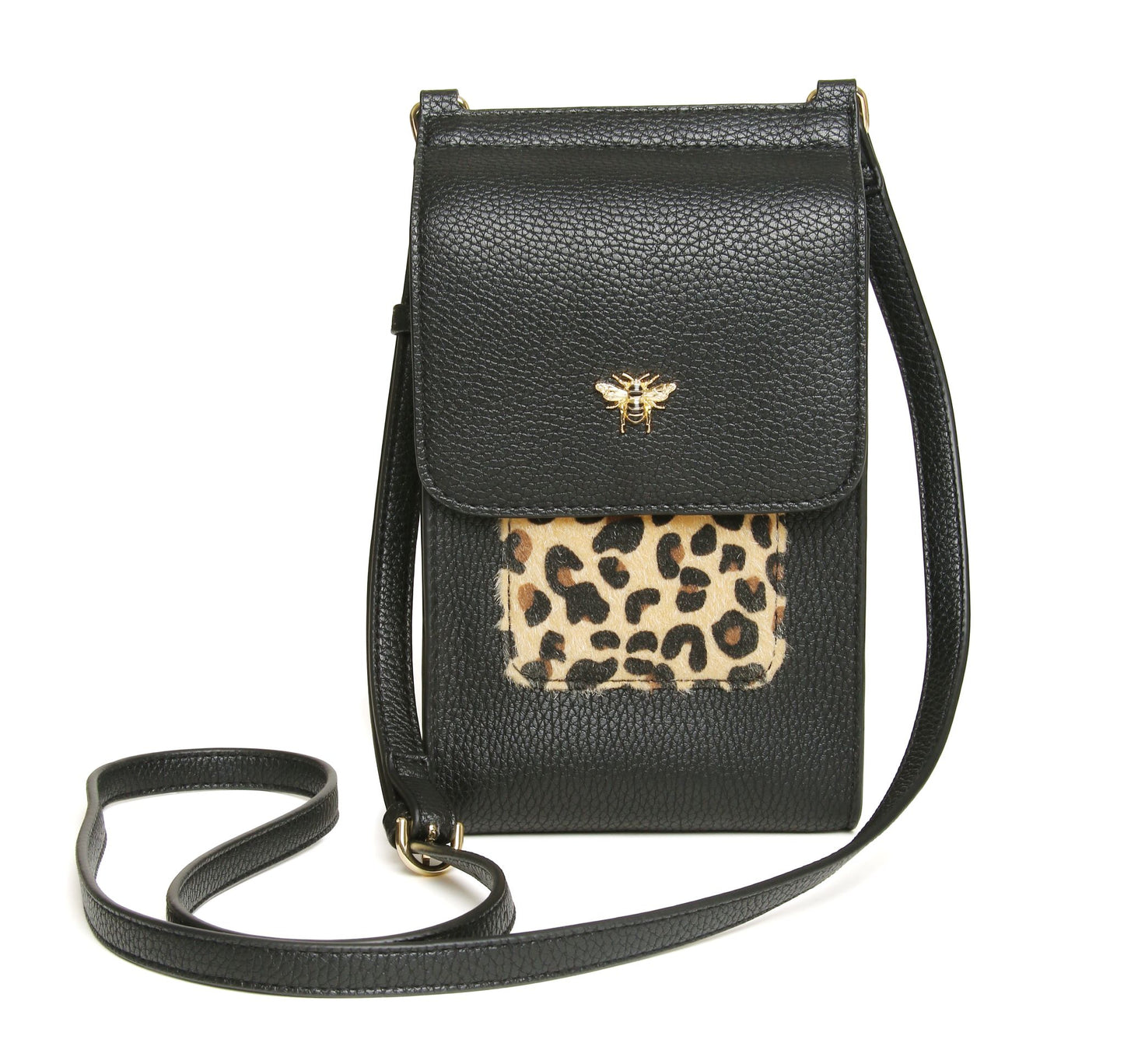 Alice Wheeler Leopard Mini Bloomsbury Bag - AW6030