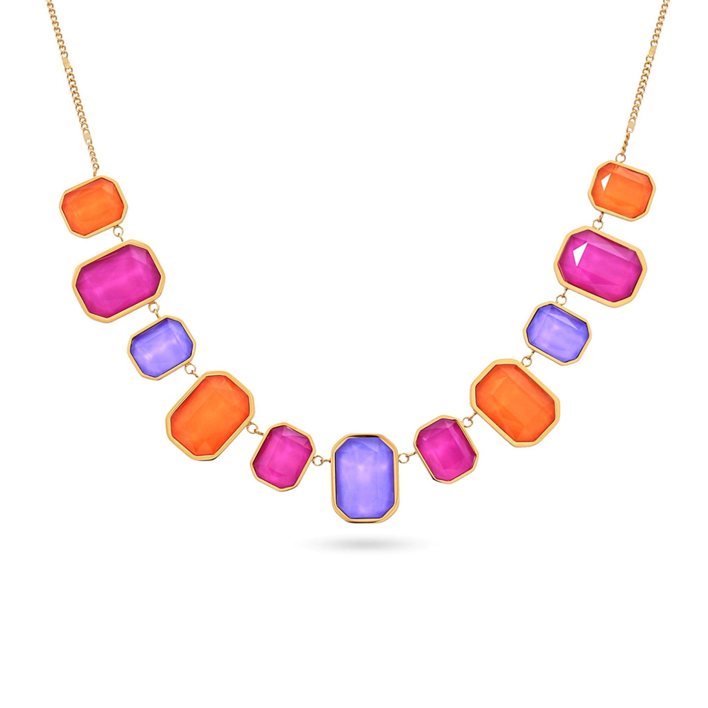 Anartxy Gold Daylight Pixels Necklace - BCO899