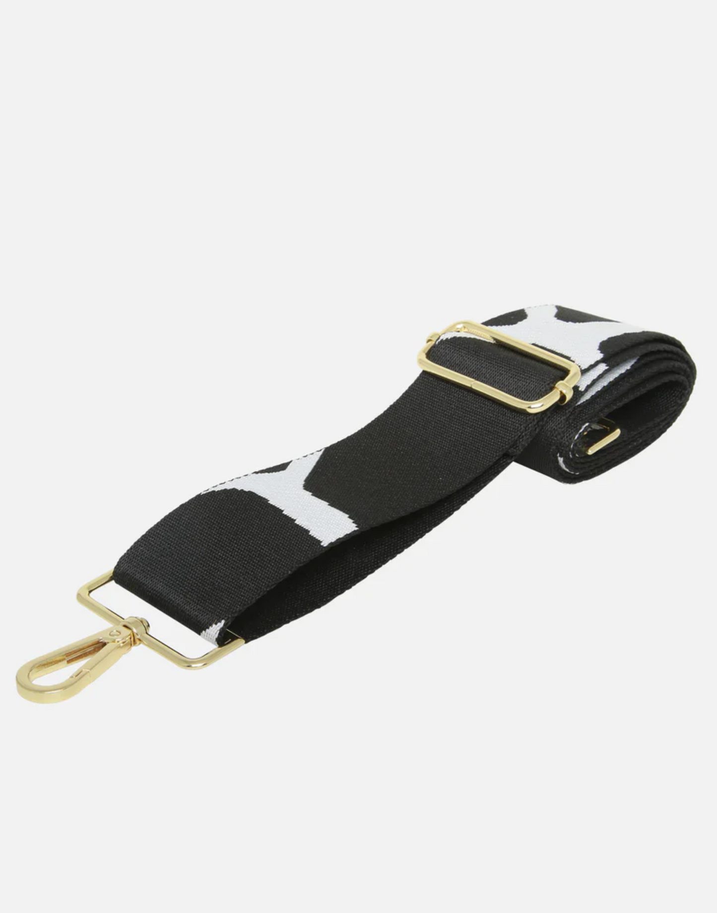 Alice Wheeler Black and White Giraffe Cross Body Strap