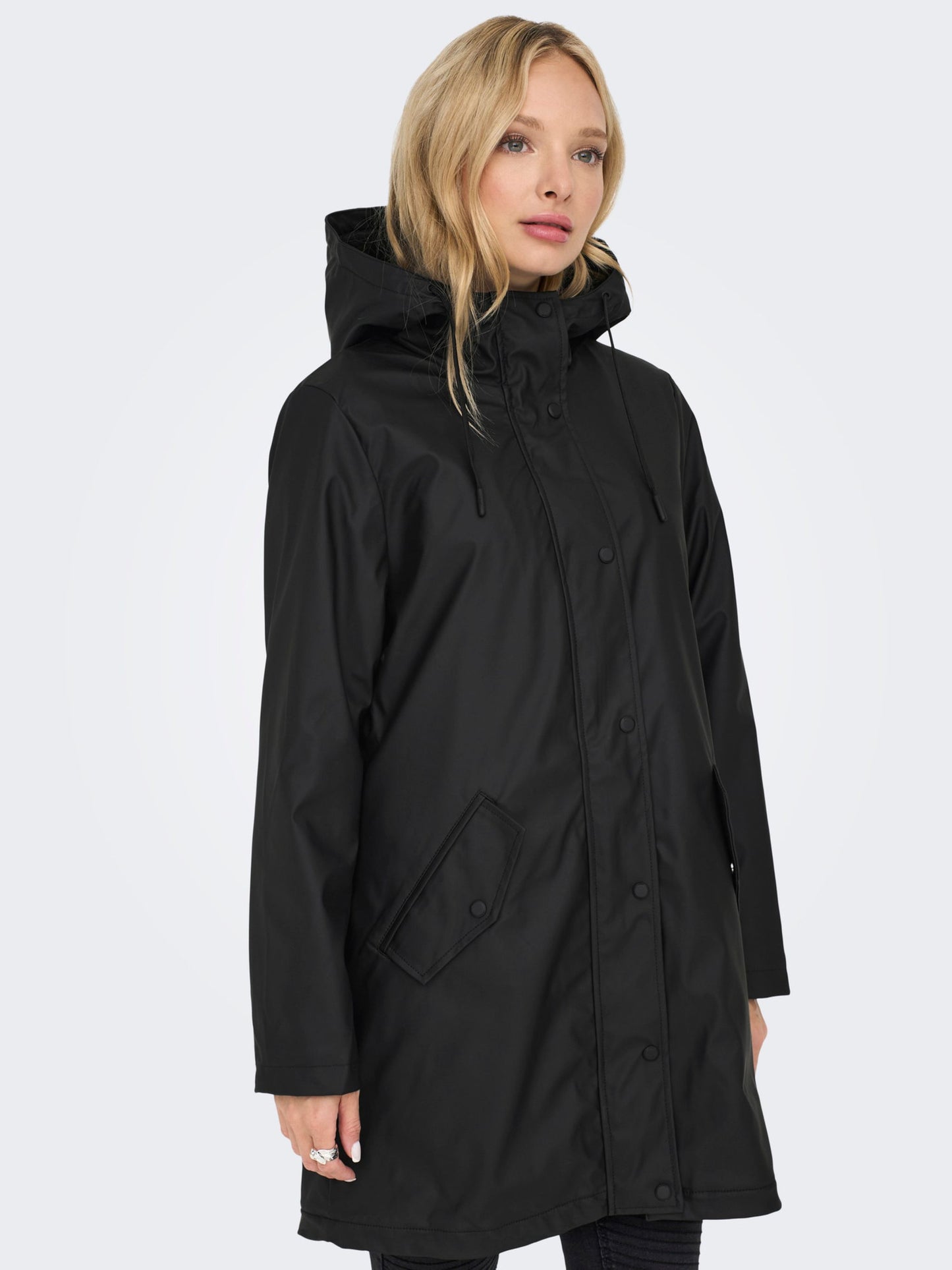Raincoat in Black