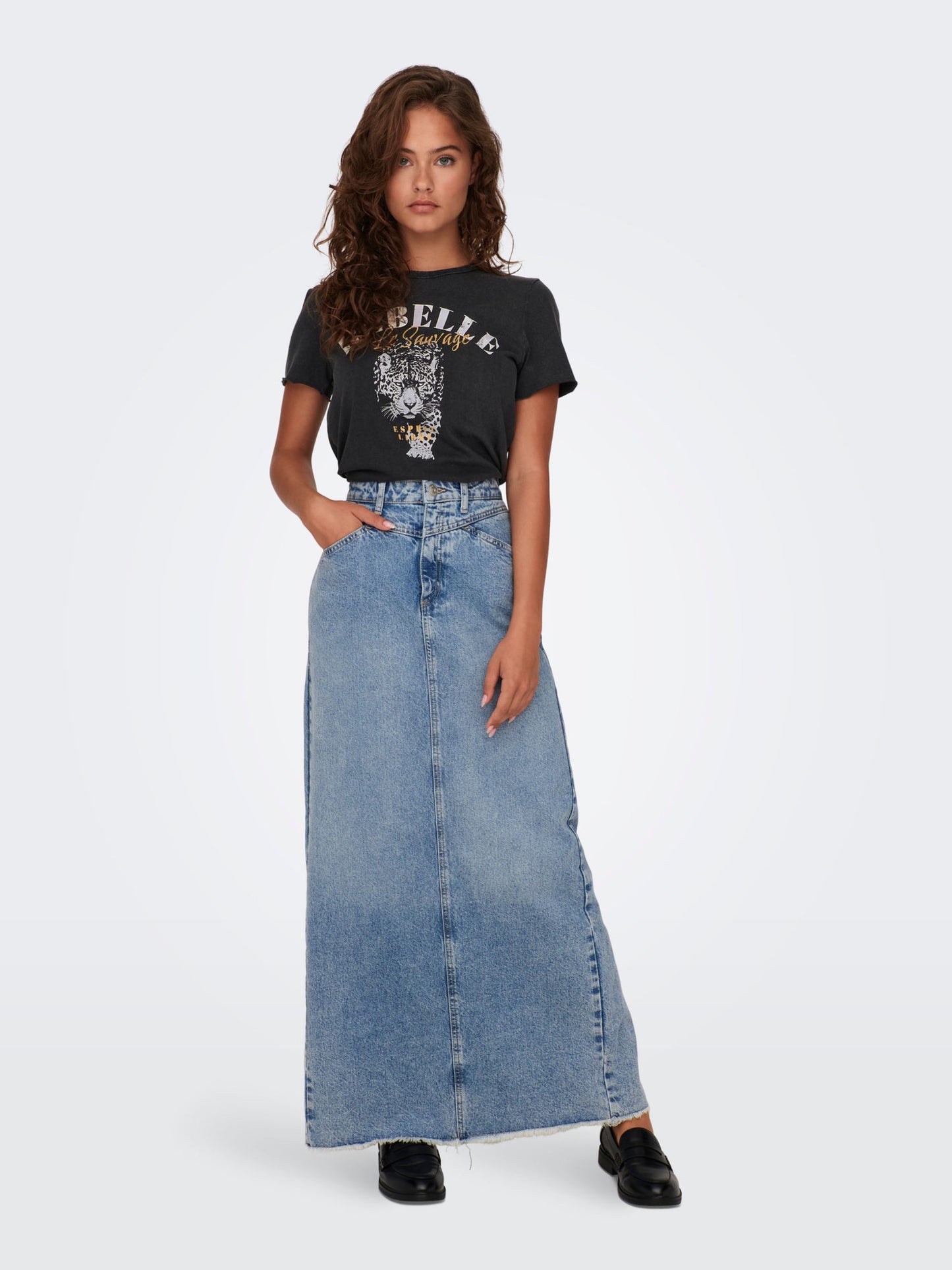 ONLY Rebelle T-Shirt in Black