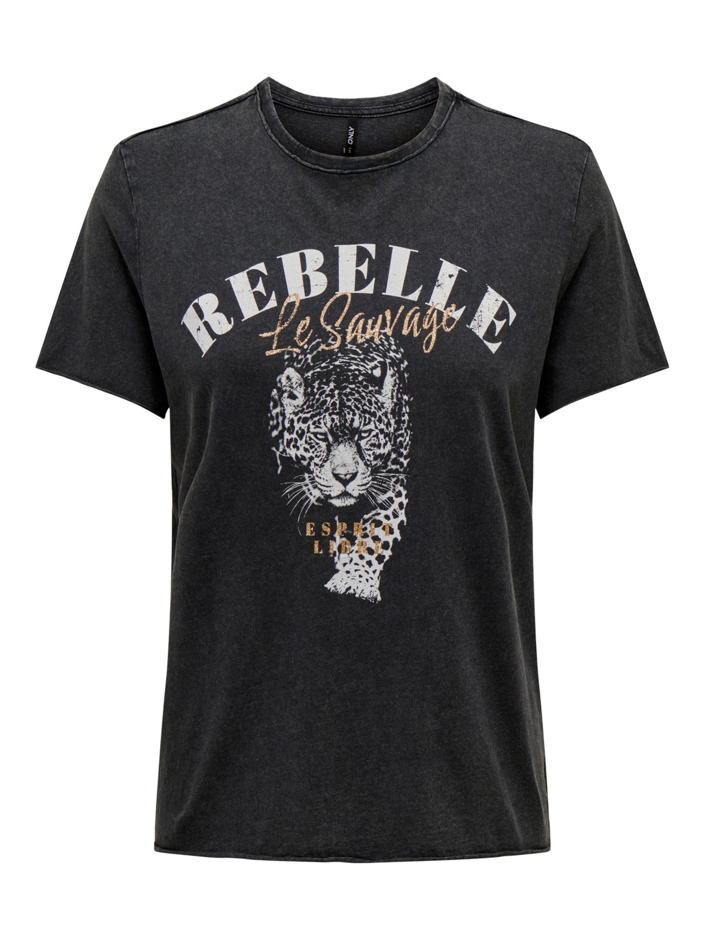 ONLY Rebelle T-Shirt in Black