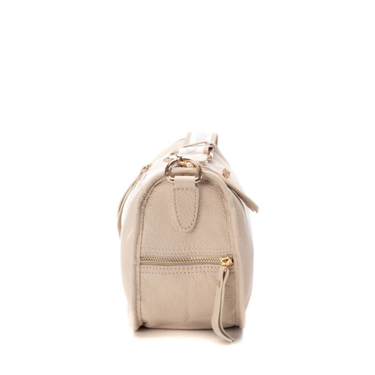Carmela Beige/Cream Leather Bag - 186091