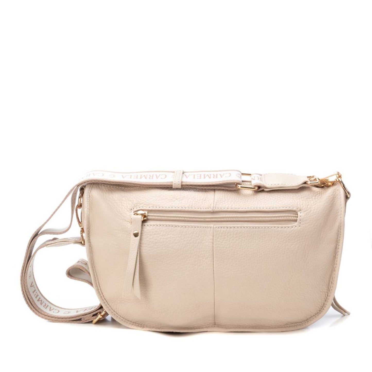 Carmela Beige/Cream Leather Bag - 186091