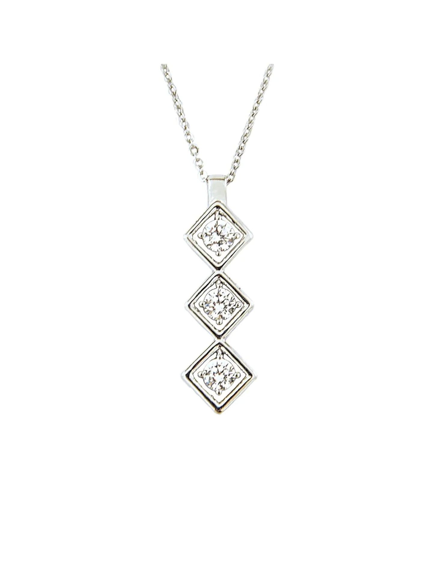 Crystal Triple Drop Pendant (VIP 37)