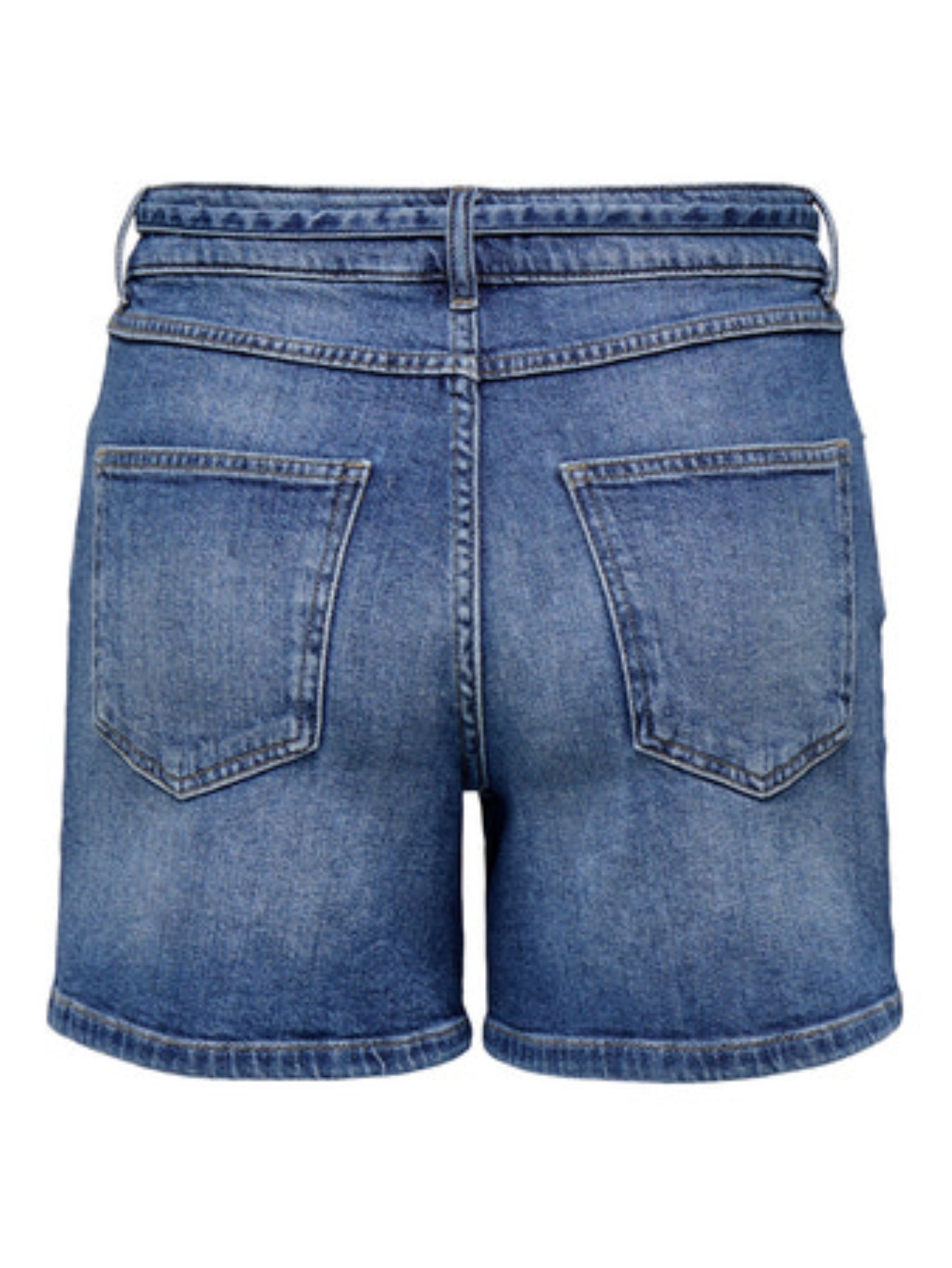 ONLY Belted Denim Shorts