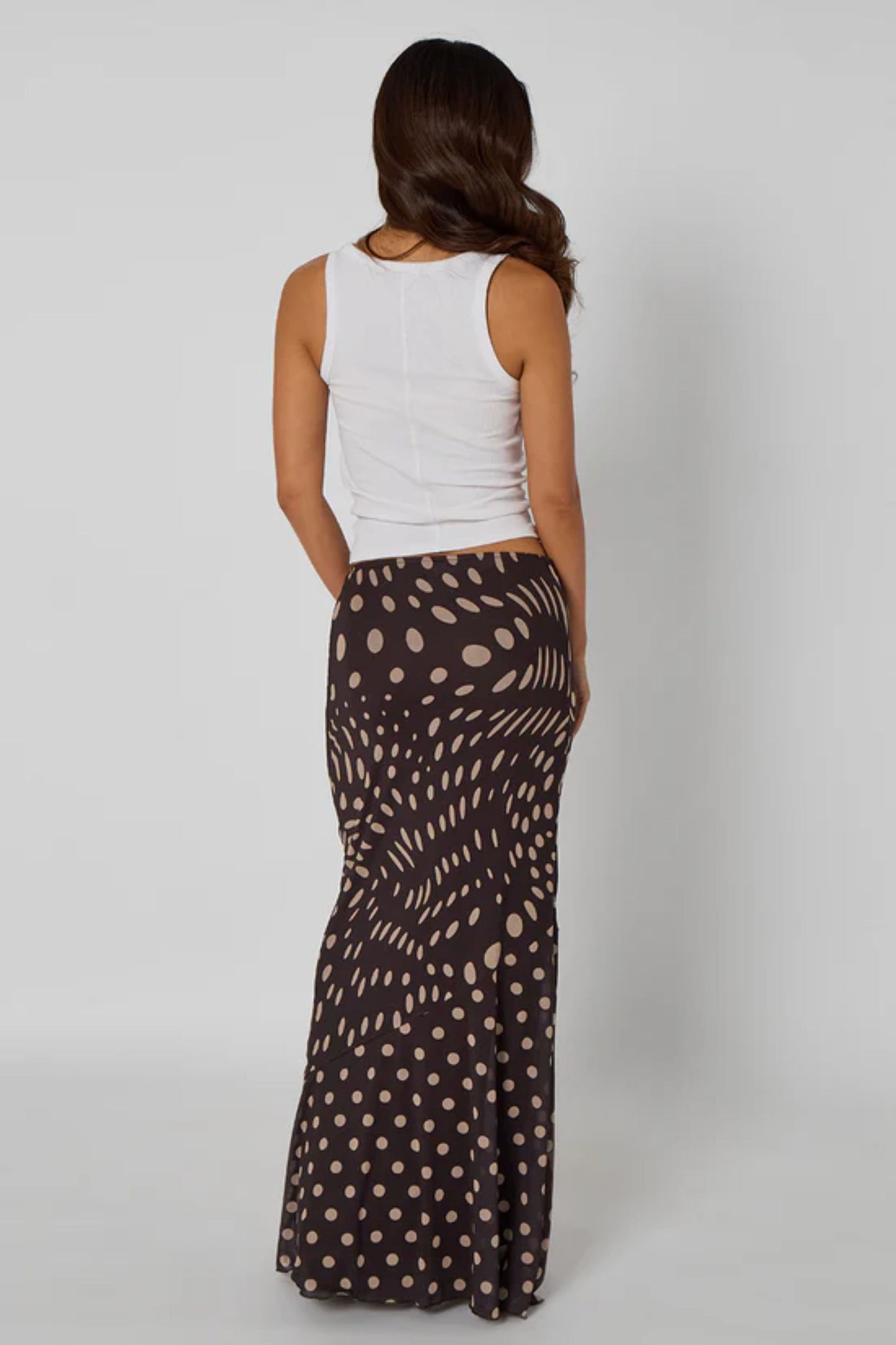 Mixed Spot Skirt