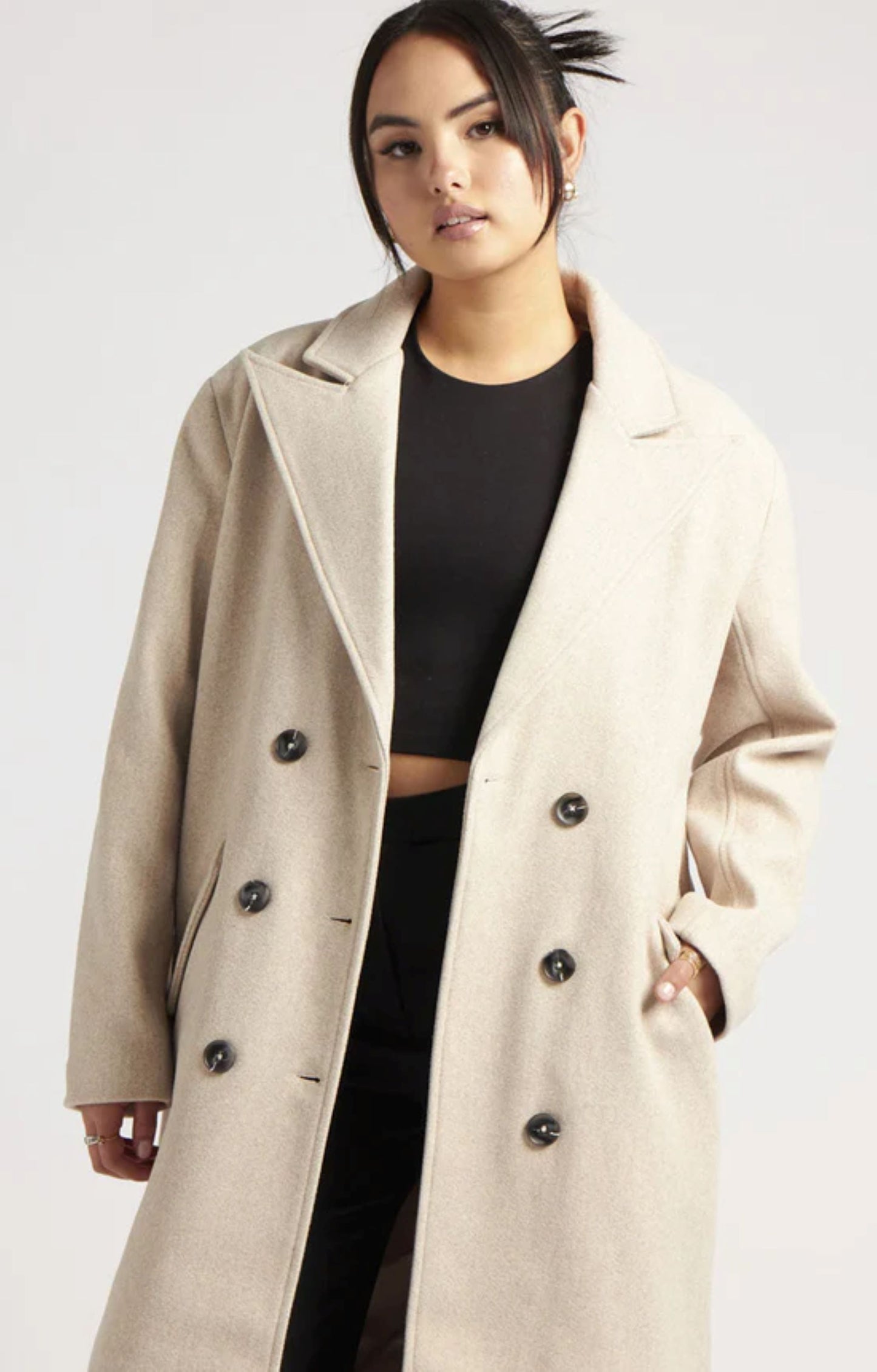 Oatmeal Formal Coat