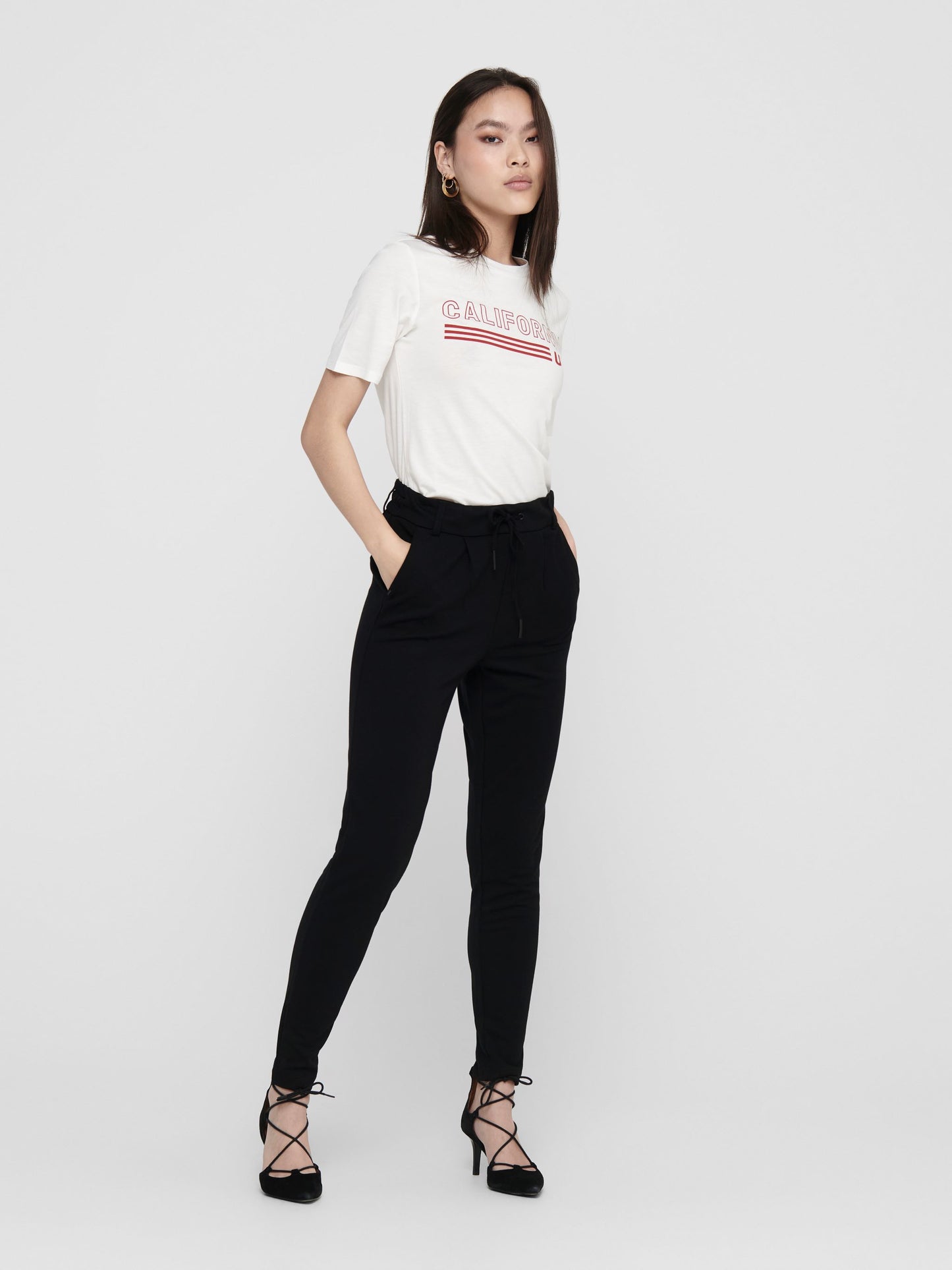 ONLY Trousers in Black
