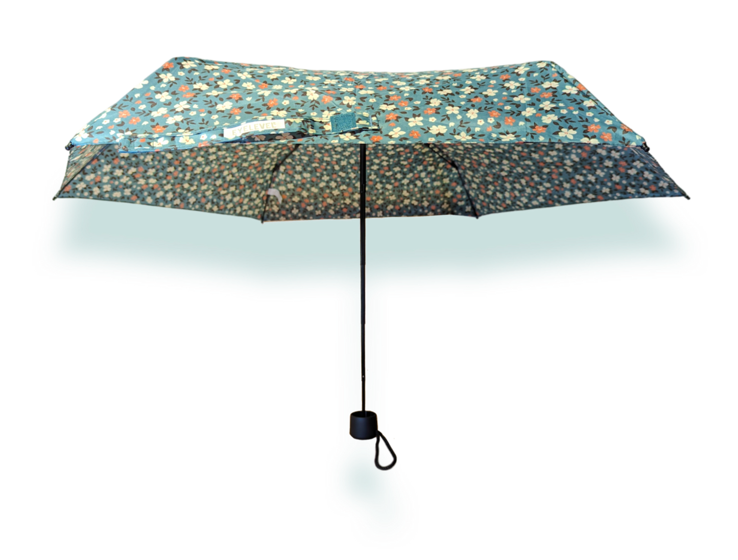 Super Mini Umbrella - Aqua Flower