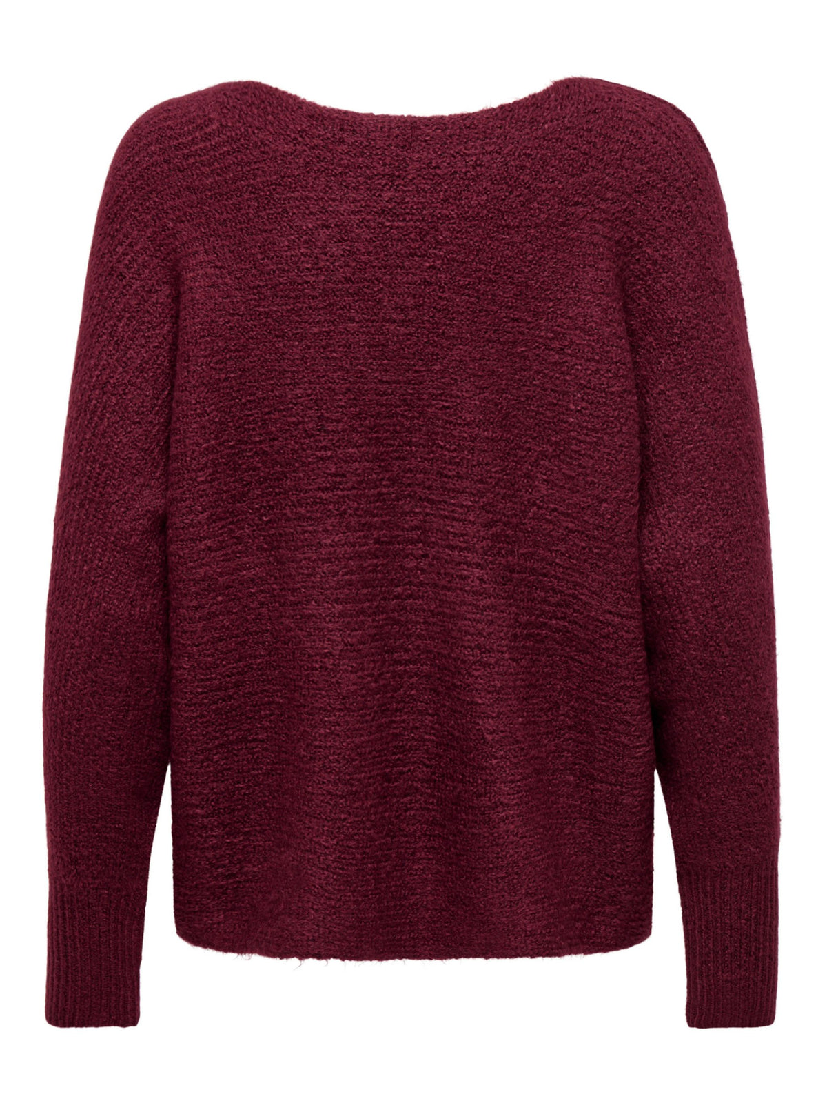 ONLY Wine Knit Jumper
