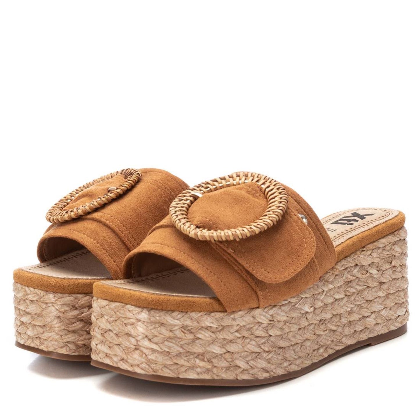 XTI Camel Wedge Sandal - 142696