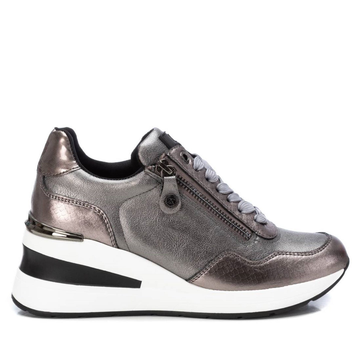 XTI Grey PU Shoe/Trainer - 143074