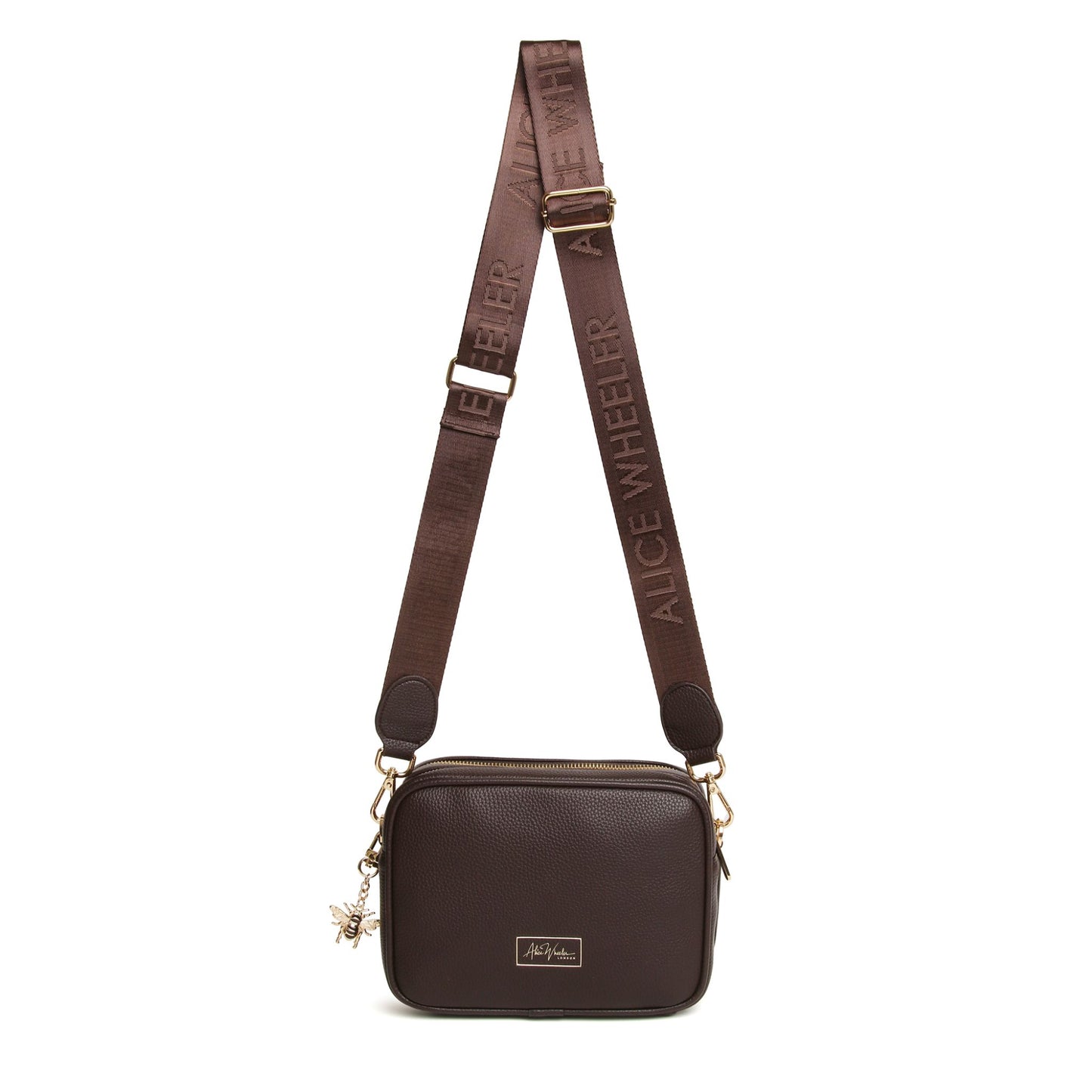 Alice Wheeler Chocolate Soho Cross Body Bag - AW6207