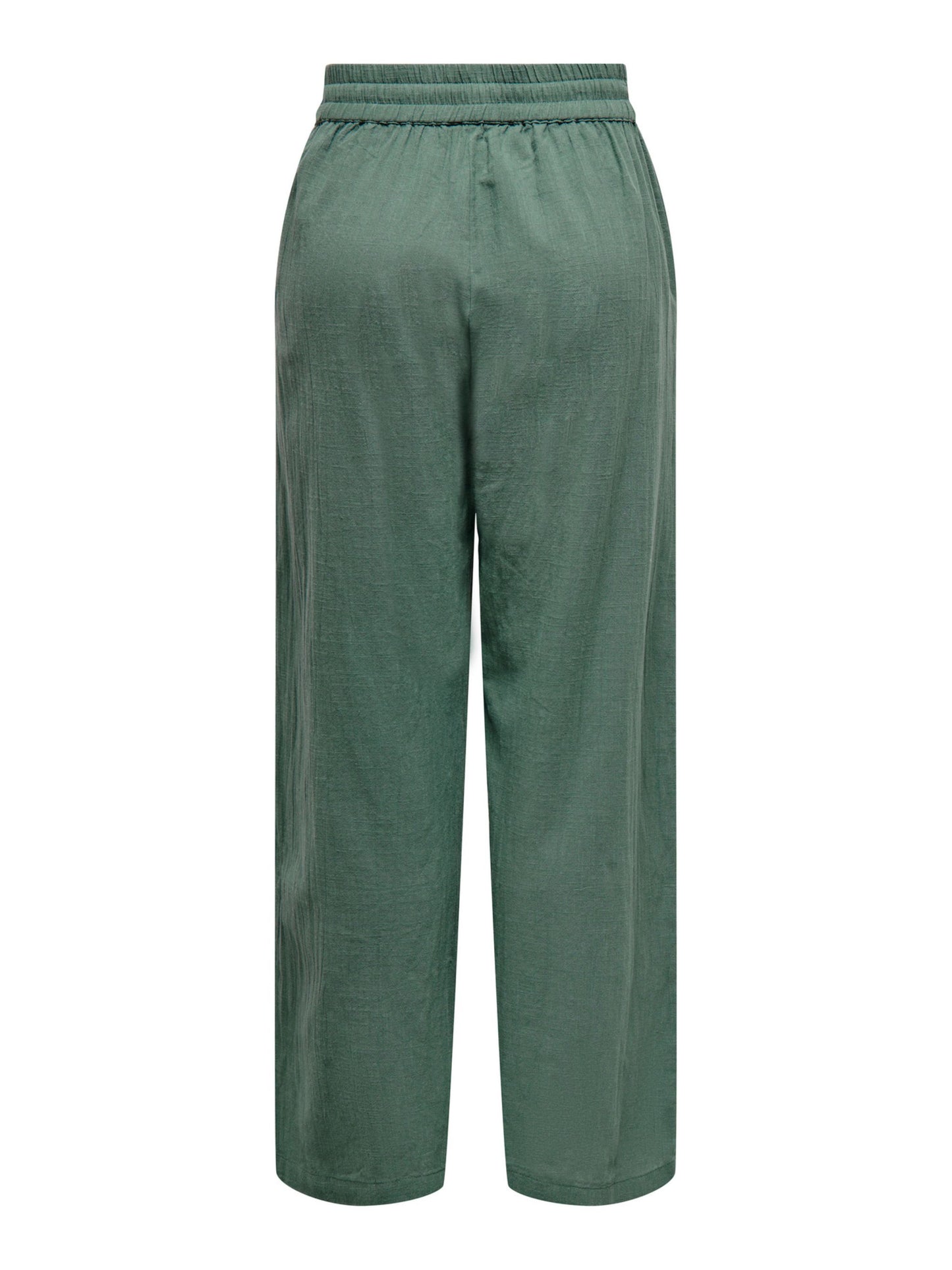 ONLY Drawstring Waist Trousers in Green