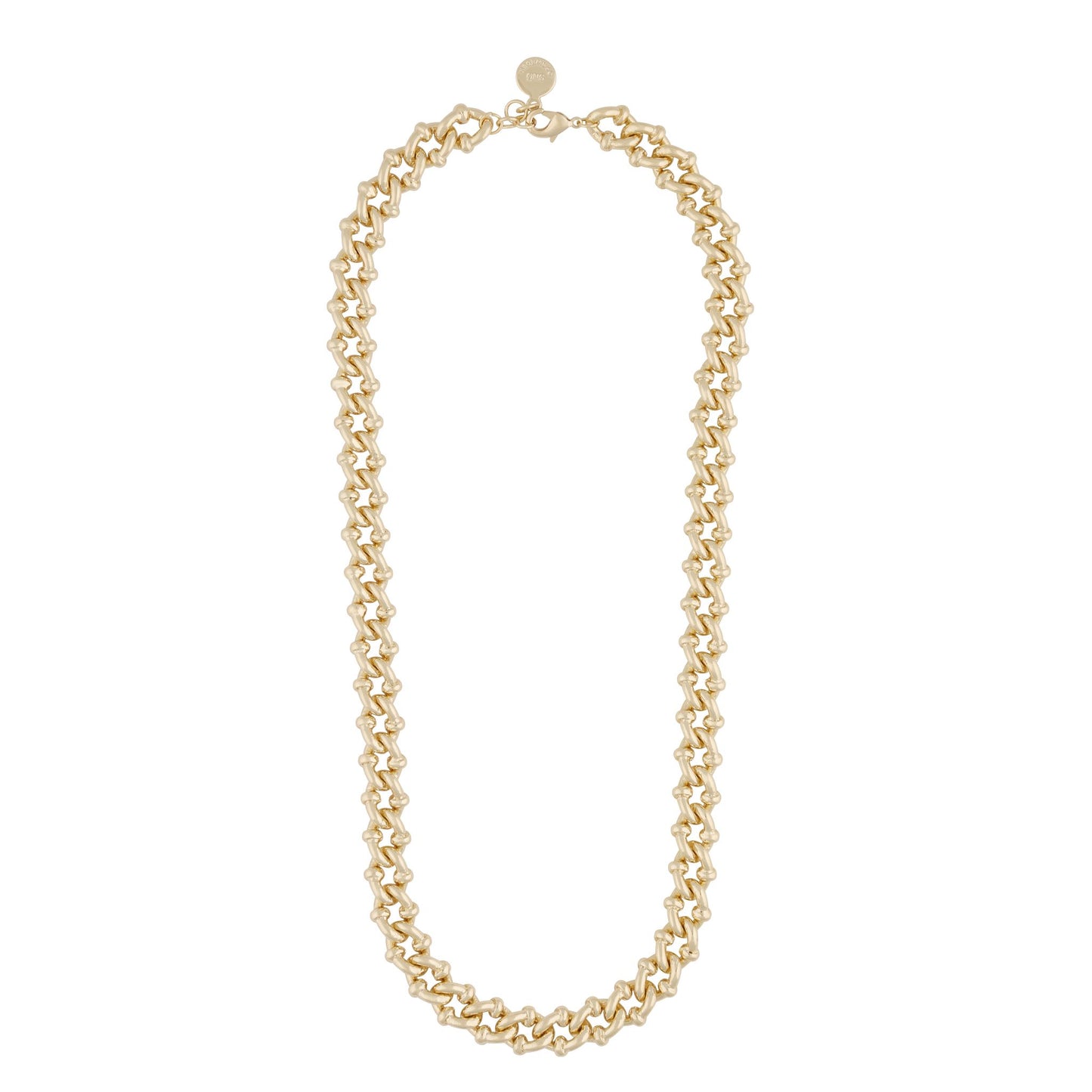 Sno Of Sweden Gold Gina Big Necklace - 1294 - 0345