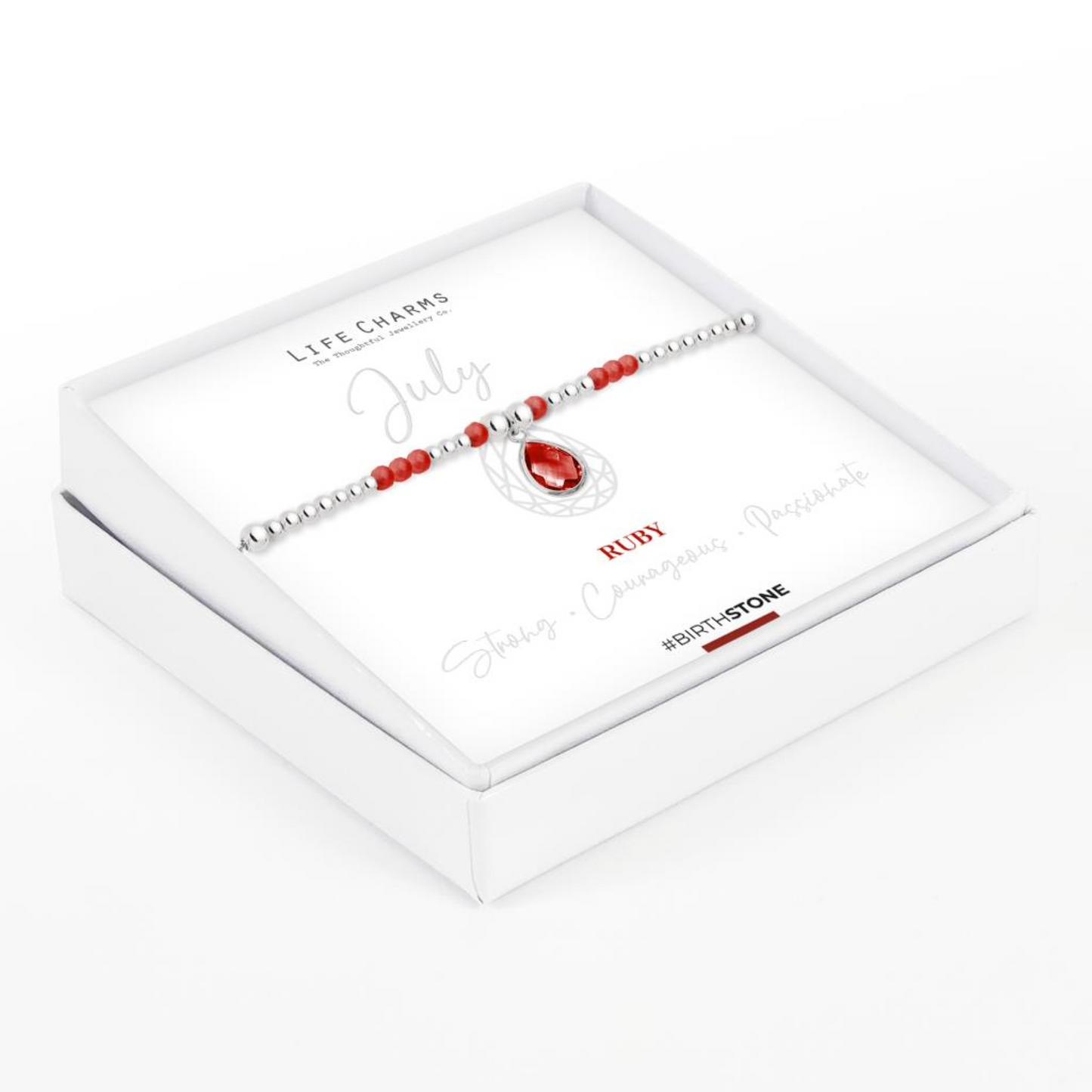 Life Charms July Bracelet