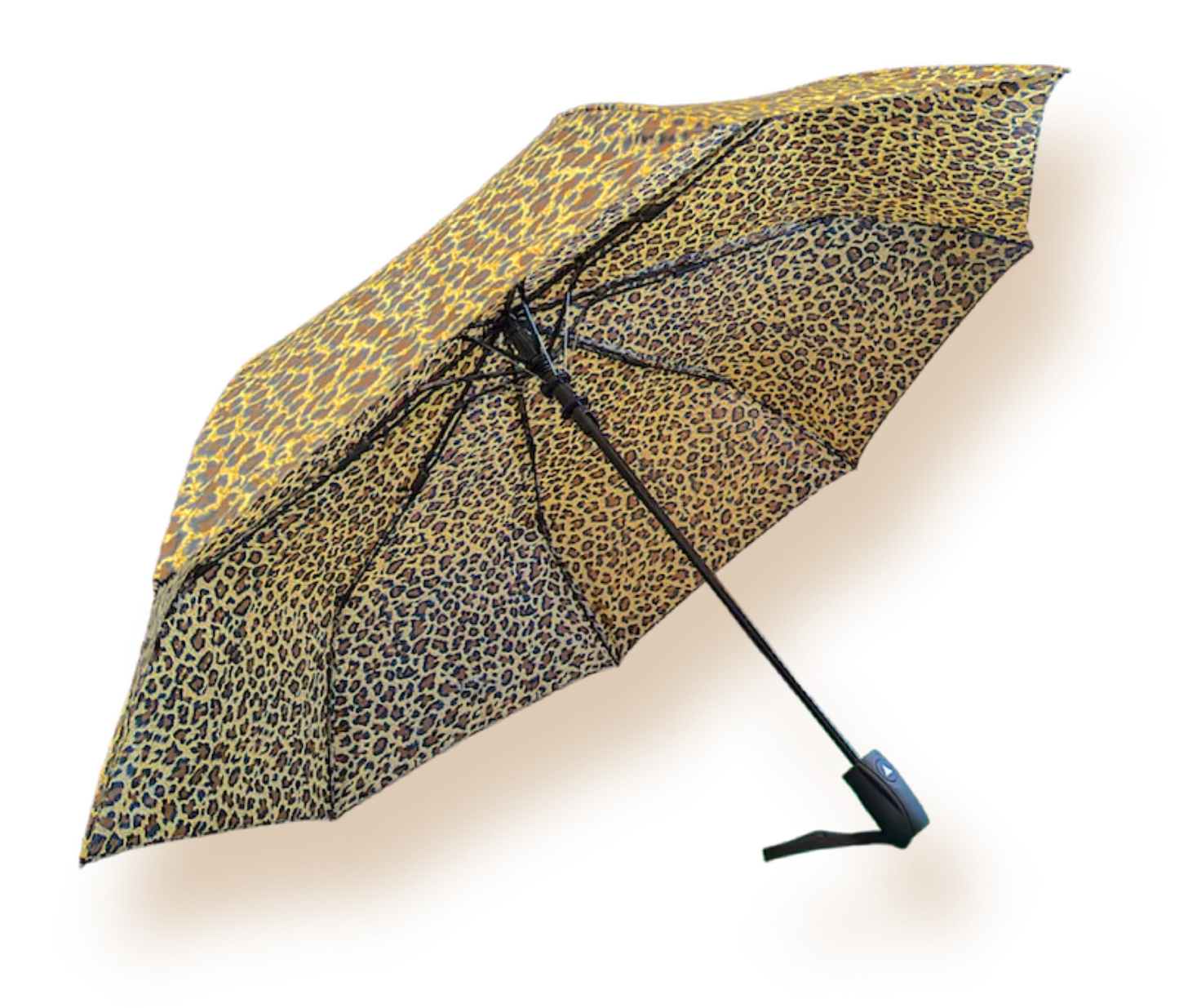 Auto Open Umbrella in Leopard
