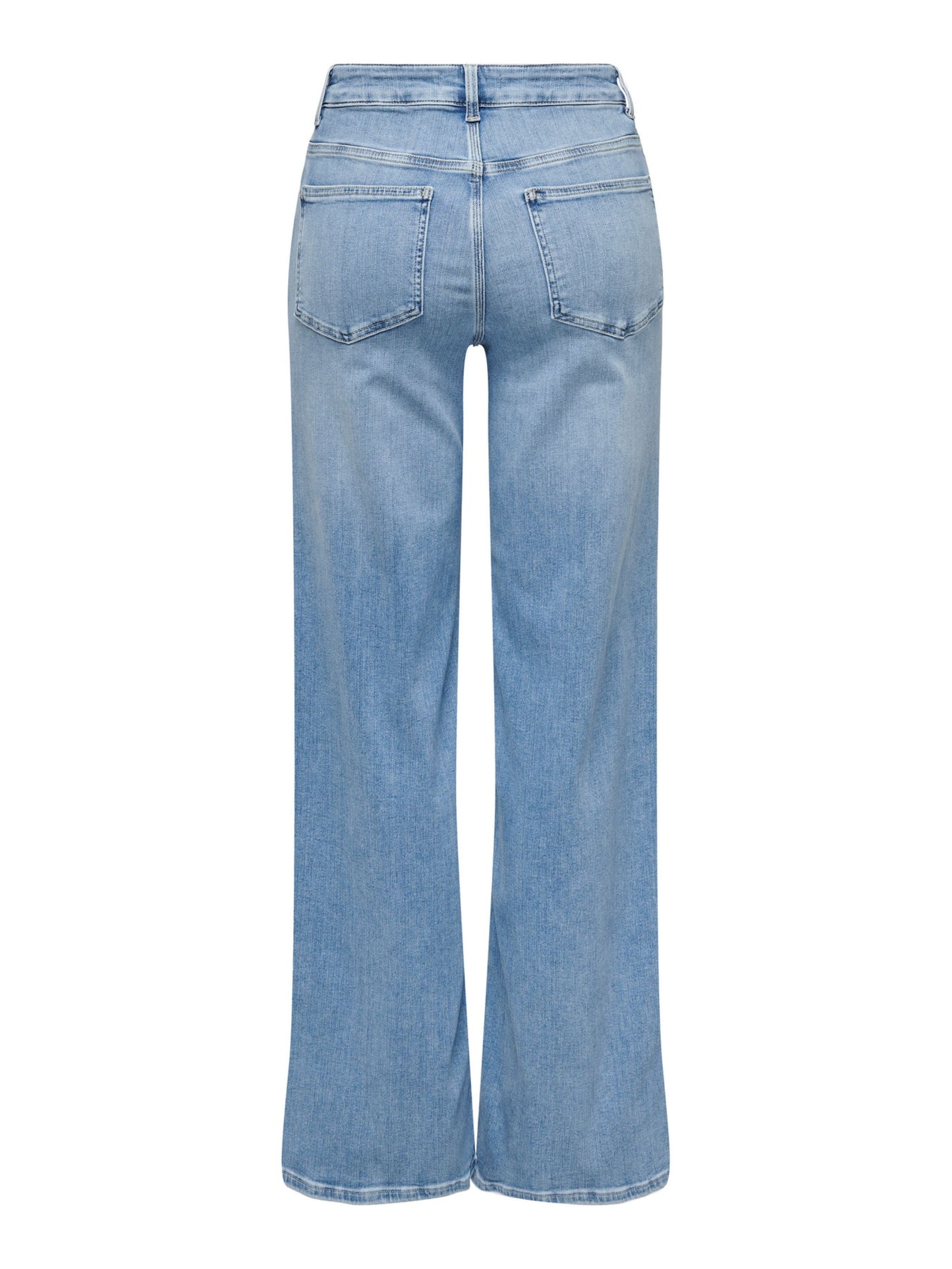 ONLY Blue Denim Wide Leg Jeans