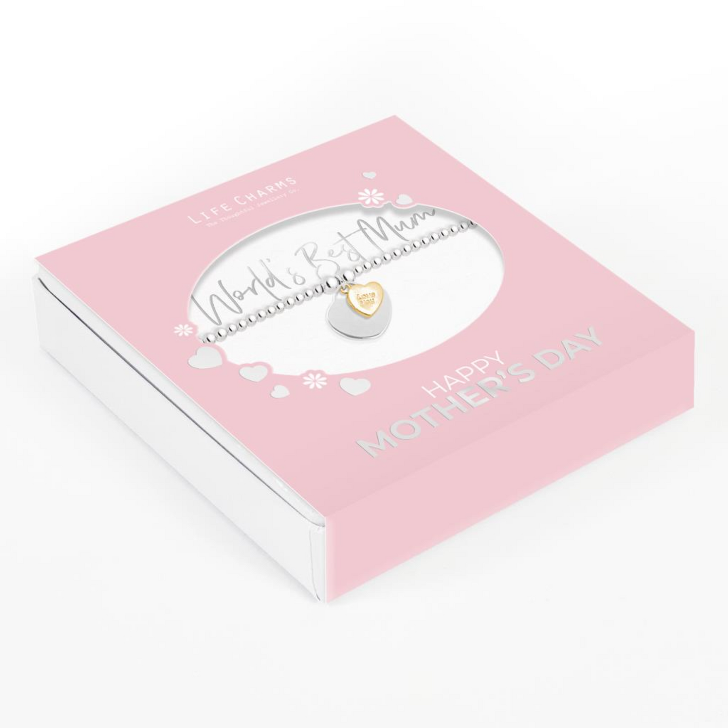 Life Charms Worlds Best Mum Bracelet