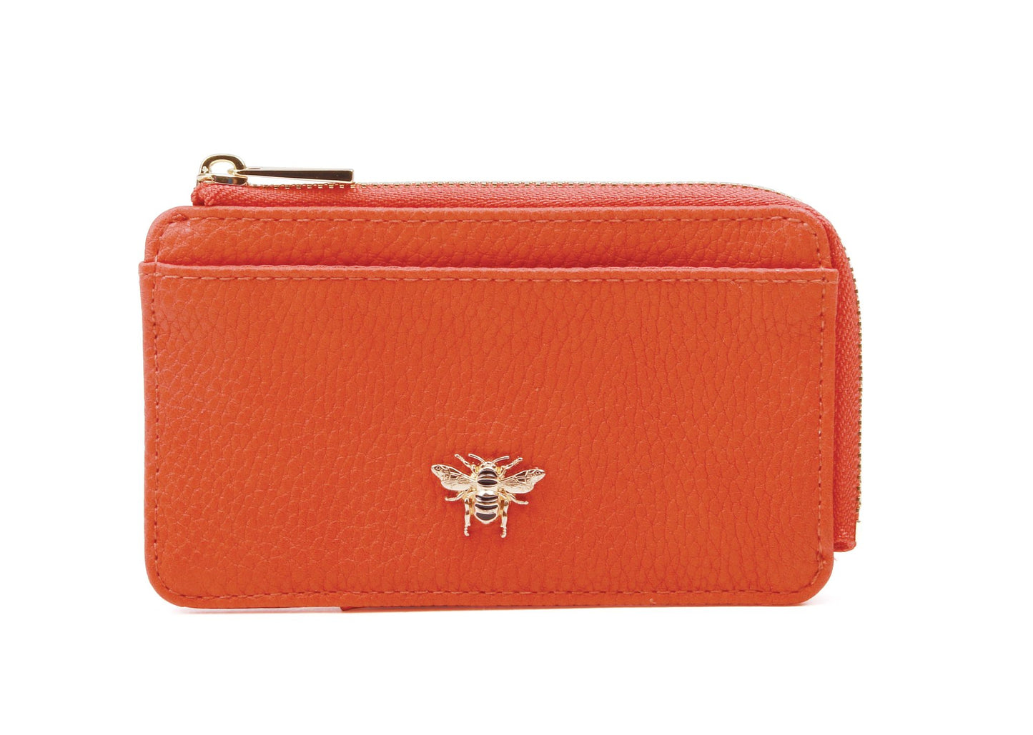 Alice Wheeler Bath Coin/Card Purse - Orange