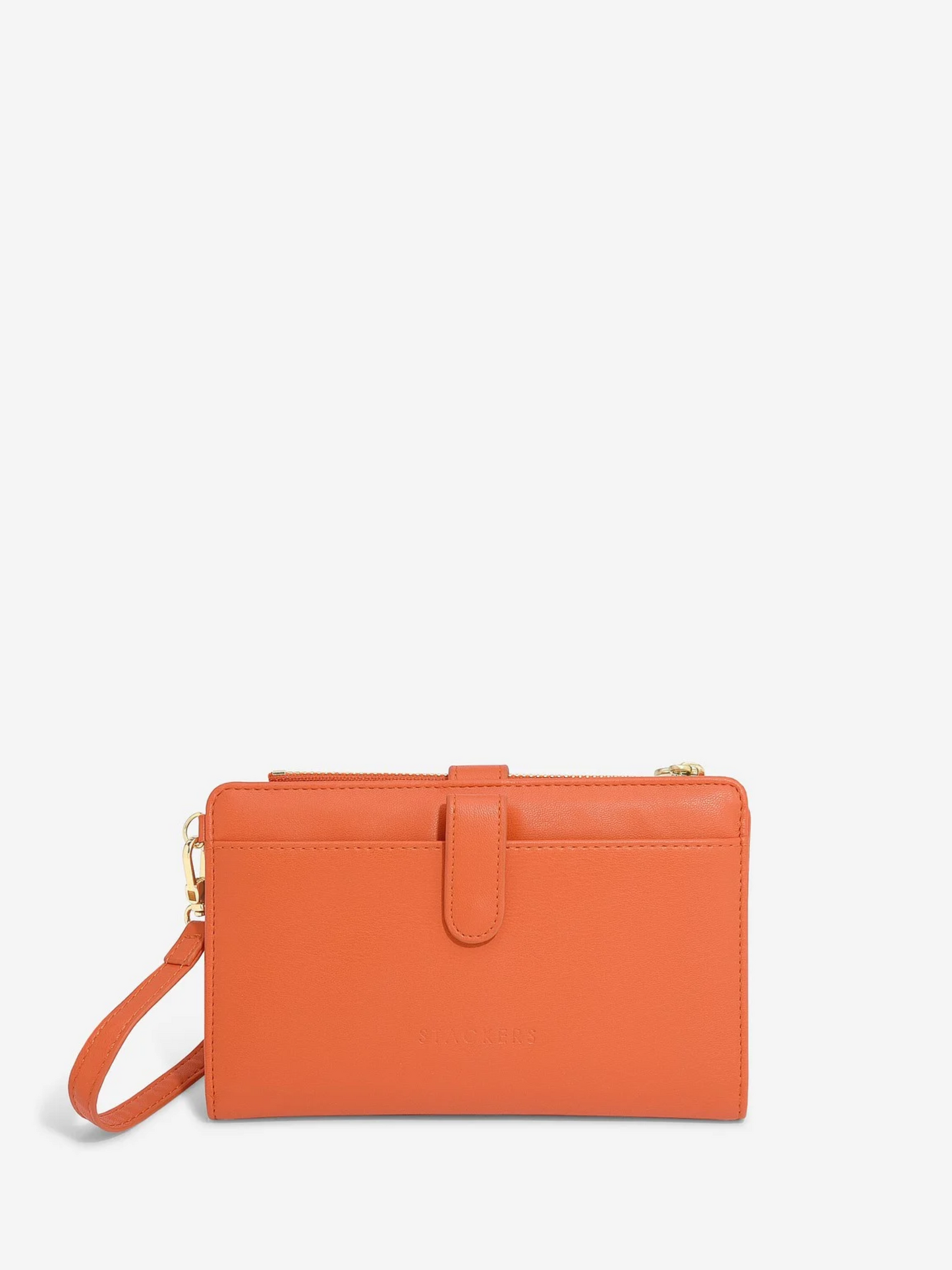 Stackers Orange Smooth Clever Purse - 76320