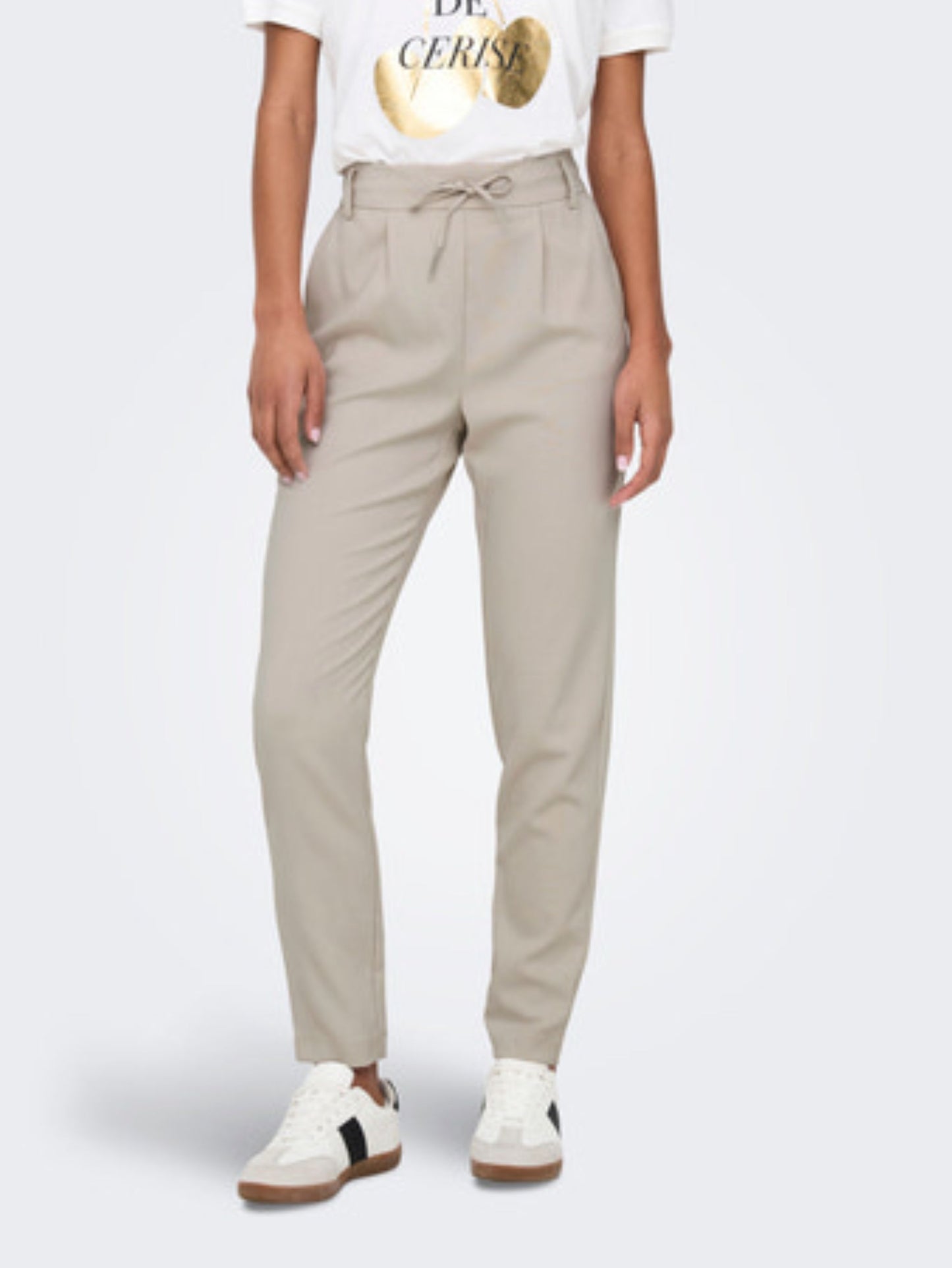 ONLY Trousers in Pumice Stone