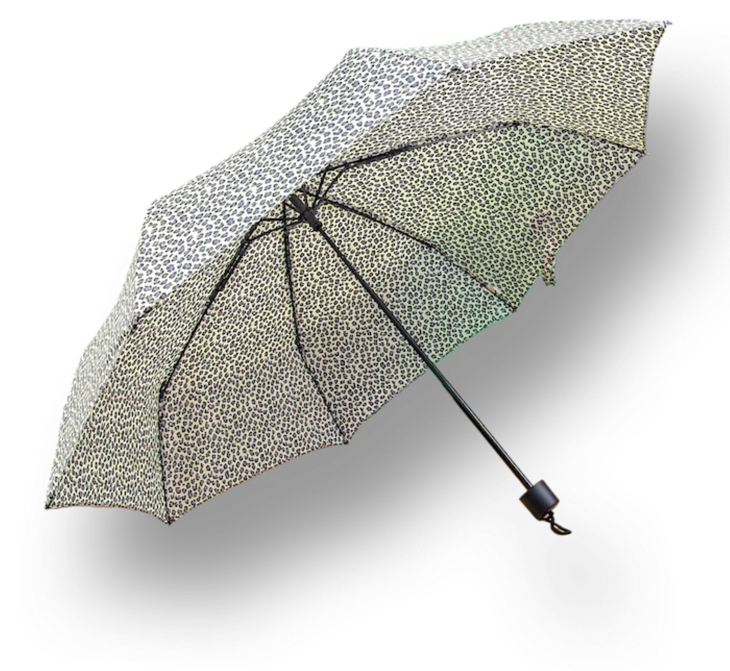 Mini Manual Umbrella in Snow Leopard
