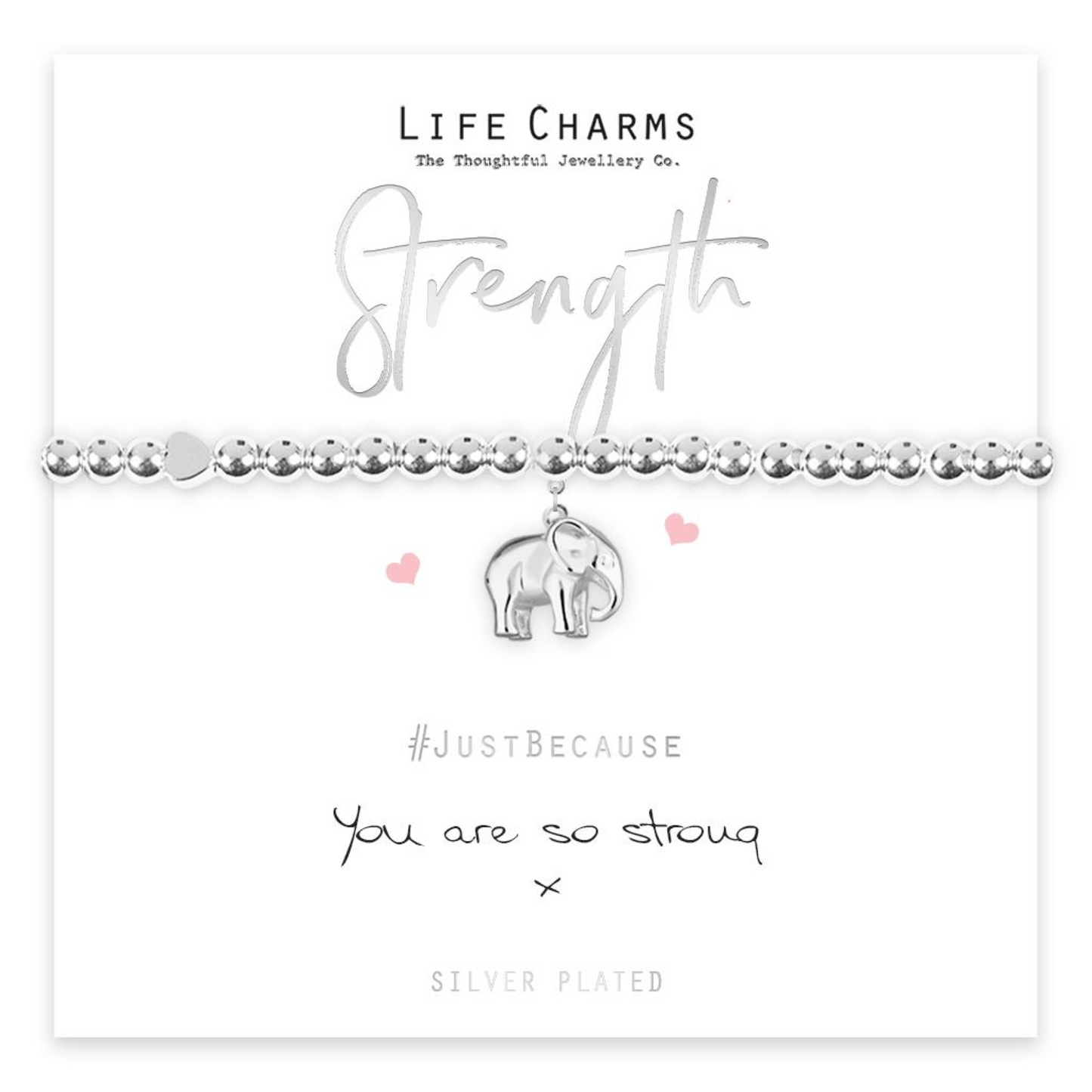 Life Charms Strength Bracelet