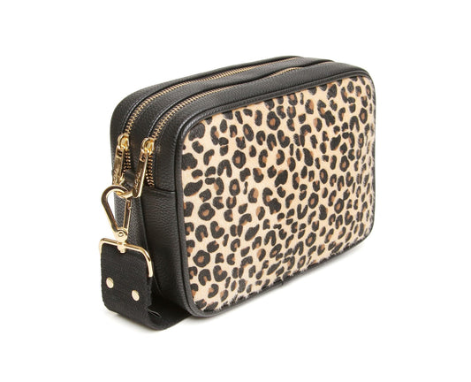 Elevate Your Everyday Style with the Alice Wheeler Leopard Soho Cross Body Bag