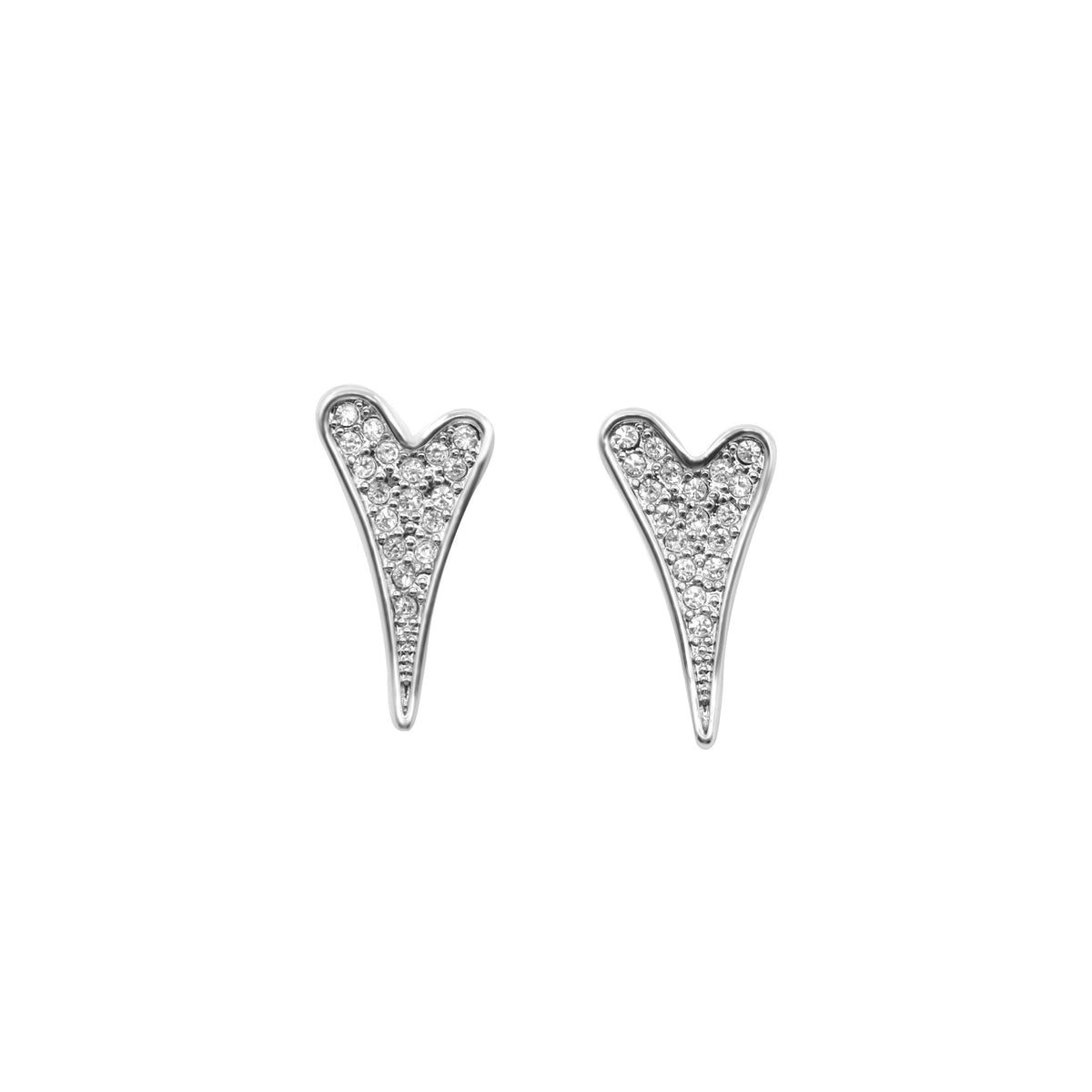 Miss Dee Silver Full CZ Studs - 1800471