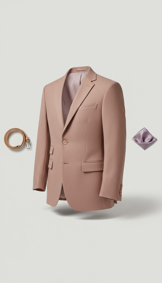 Tailored Clay Rose Blazer