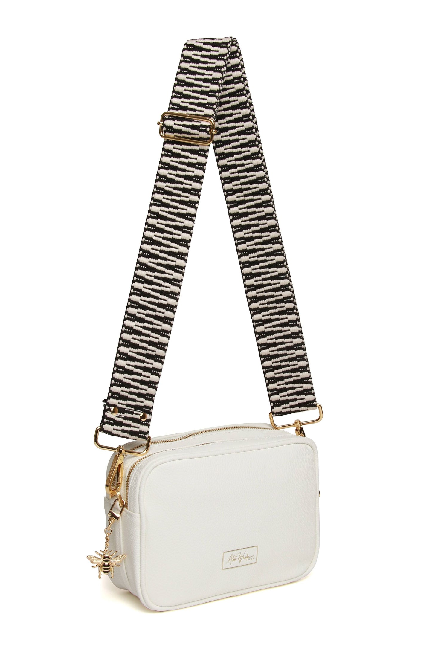 Alice Wheeler White Soho Cross Body Bag - AW6020