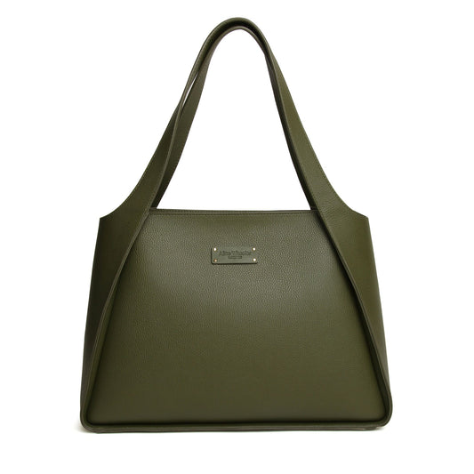 Alice Wheeler Kensington Tote Bag in Olive - AW6199
