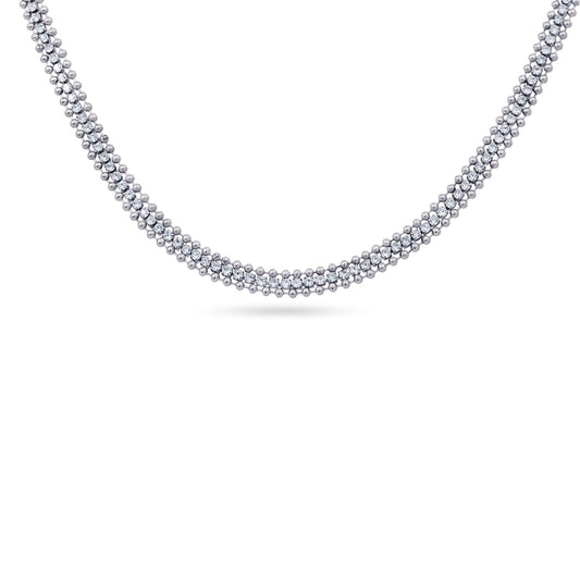 Anartxy Silver Summer Essentials Sparkling Necklace - BCO880