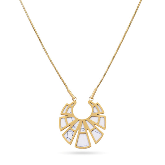 Anartxy Gold Breeze Serene Necklace - BCO958