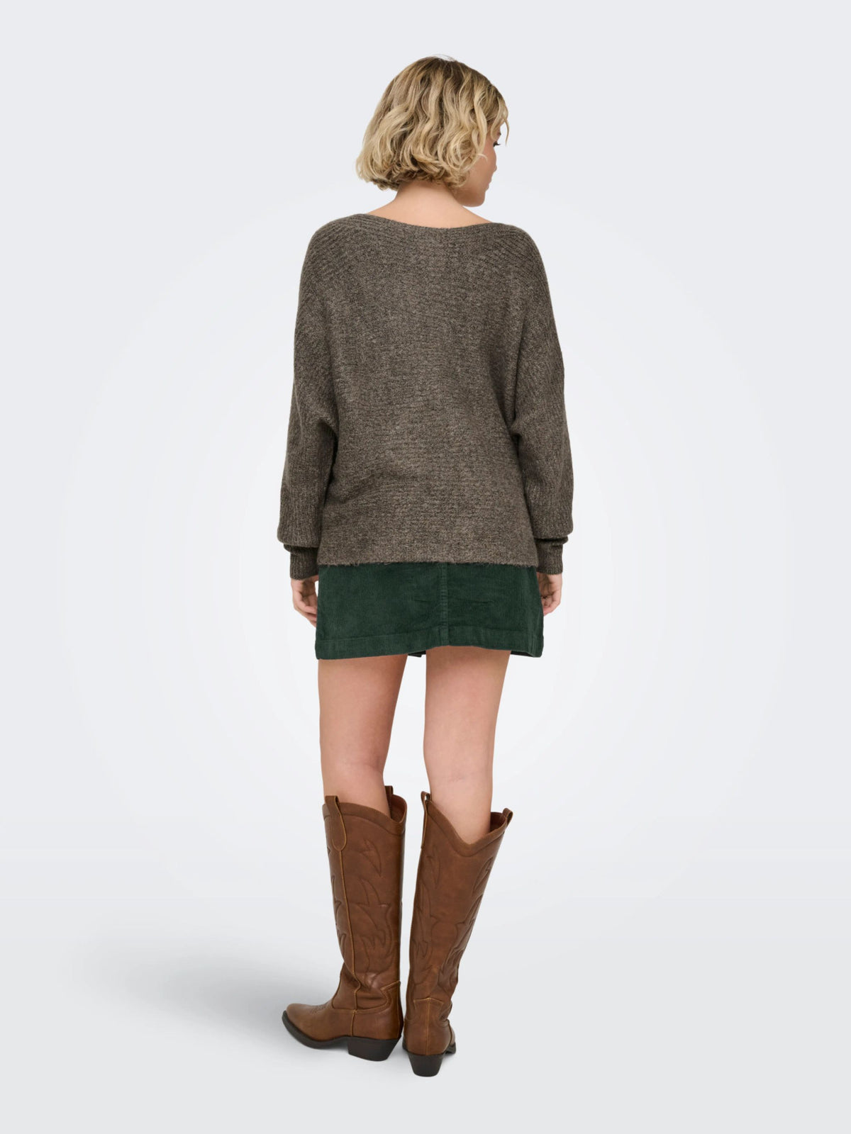 ONLY Brown Knit Jumper