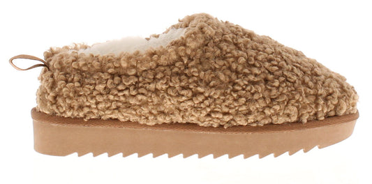 Cozipawz Mule Slippers in Brown